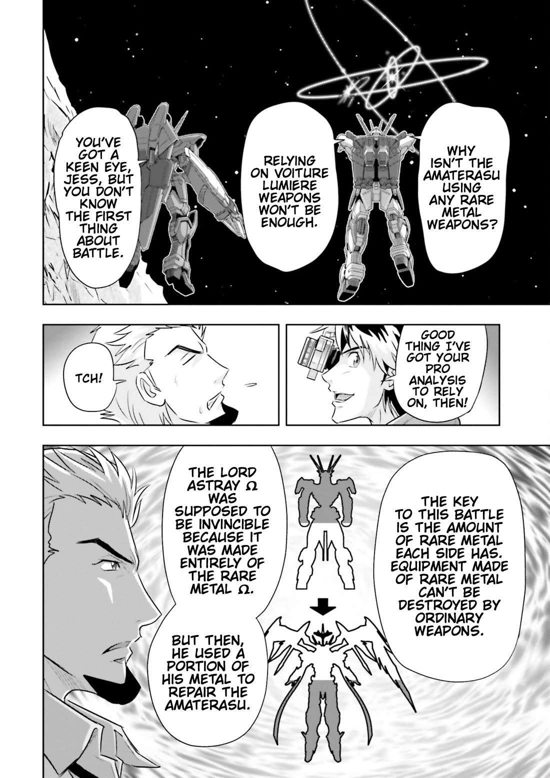 Gundam Seed Astray - Tenkuu no Seijo Chapter 22 page 3 - Chapter 22: Encounter 22: Dance, Amaterasu