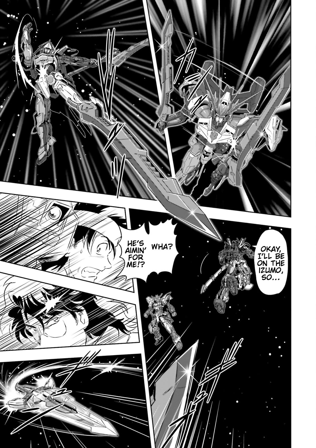 Gundam Seed Astray - Tenkuu no Seijo Chapter 22 page 8 - Chapter 22: Encounter 22: Dance, Amaterasu