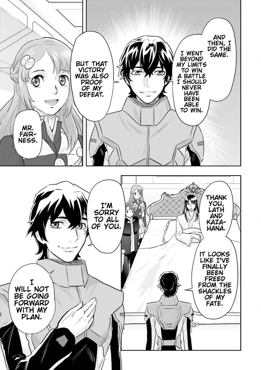Gundam Seed Astray - Tenkuu no Seijo Chapter 23 page 11 - Chapter 23: Encounter 23: A New Declaration [END]