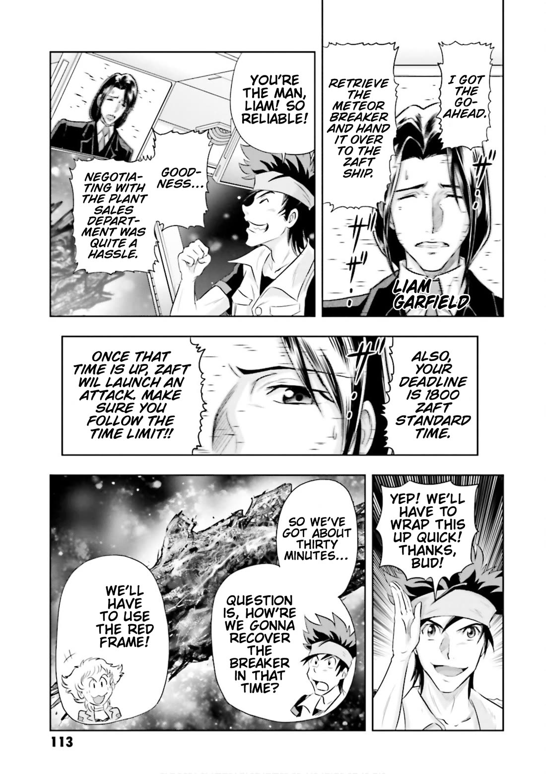 Gundam Seed Astray - Tenkuu no Seijo Chapter 3 page 19 - Chapter 3: Encounter 3: Junk Dealer Spirit