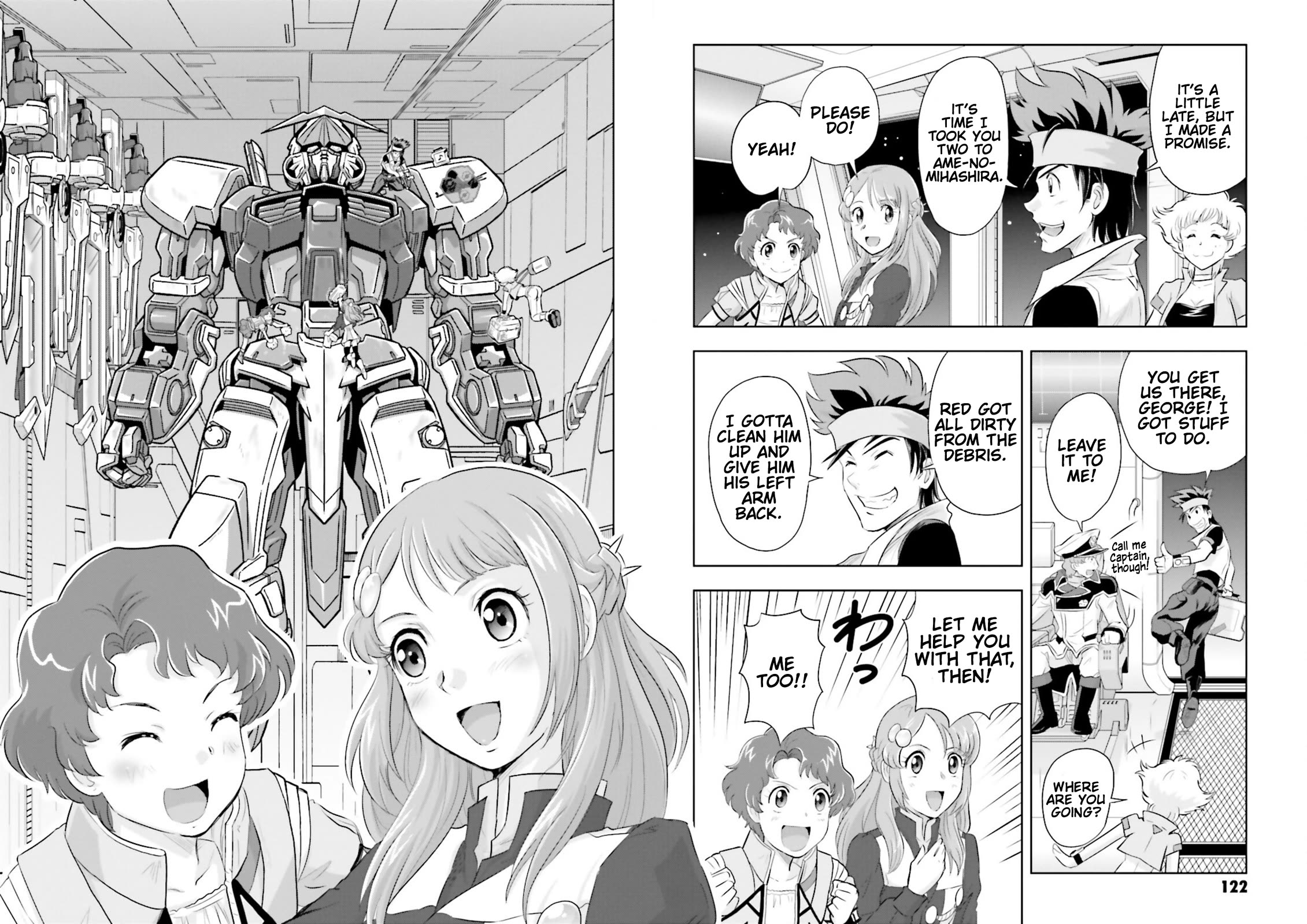 Gundam Seed Astray - Tenkuu no Seijo Chapter 3 page 28 - Chapter 3: Encounter 3: Junk Dealer Spirit