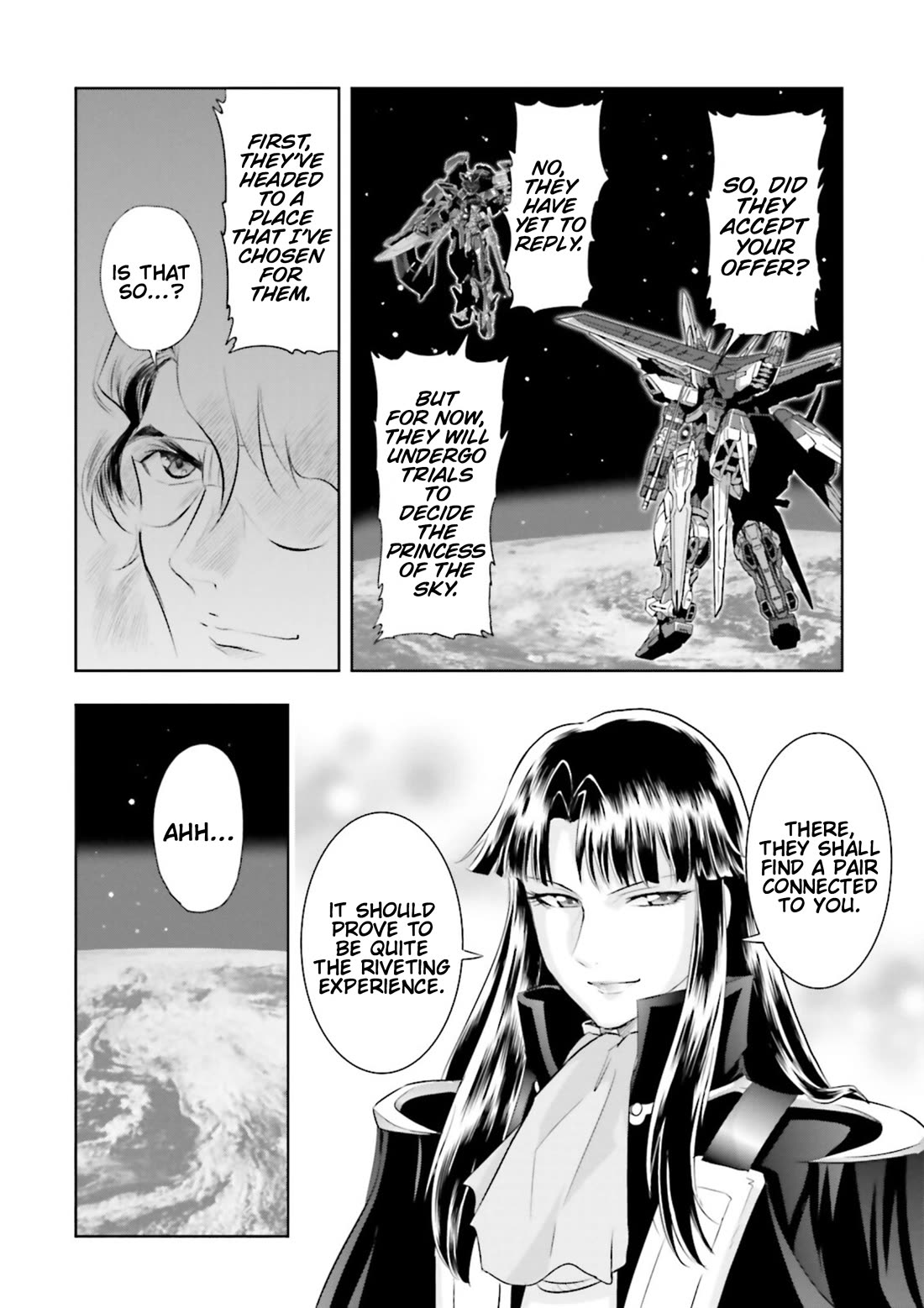 Gundam Seed Astray - Tenkuu no Seijo Chapter 4 page 7 - Chapter 4: Encounter 4: Bride and Katana