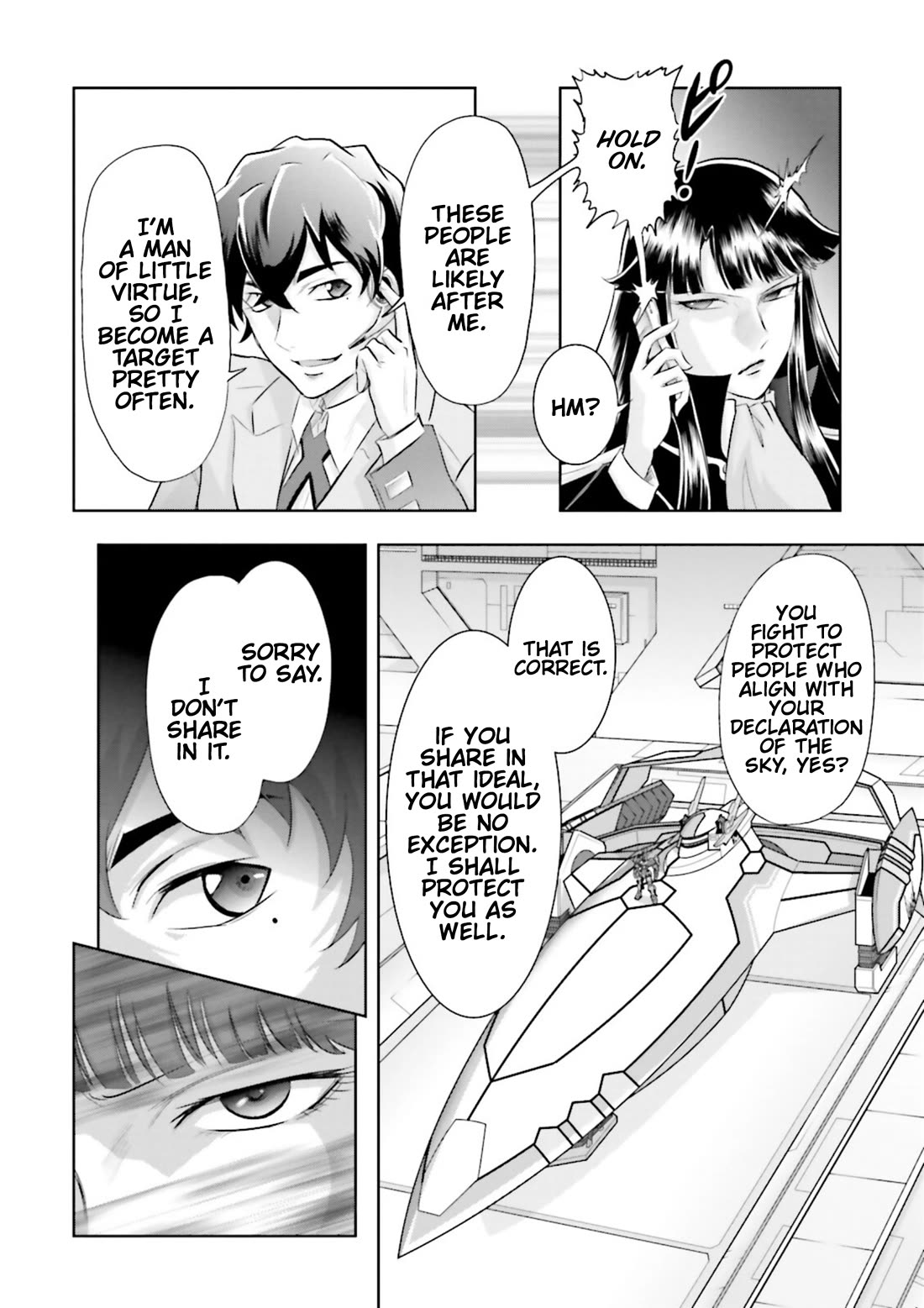 Gundam Seed Astray - Tenkuu no Seijo Chapter 5 page 13 - Chapter 5: Encounter 5: Fairness