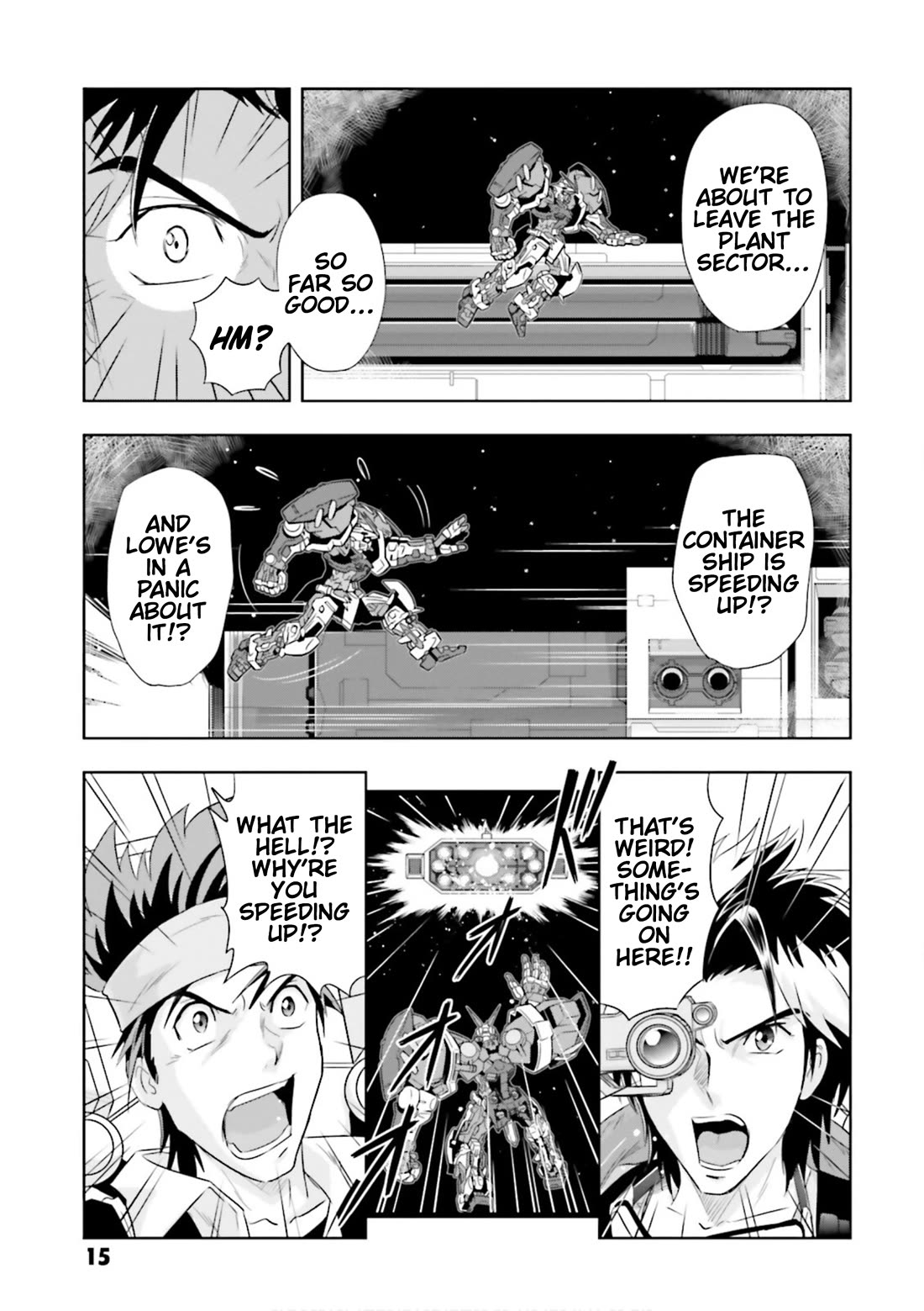 Gundam Seed Astray - Tenkuu no Seijo Chapter 6 page 15 - Chapter 6: Encounter 6: Evidence 01