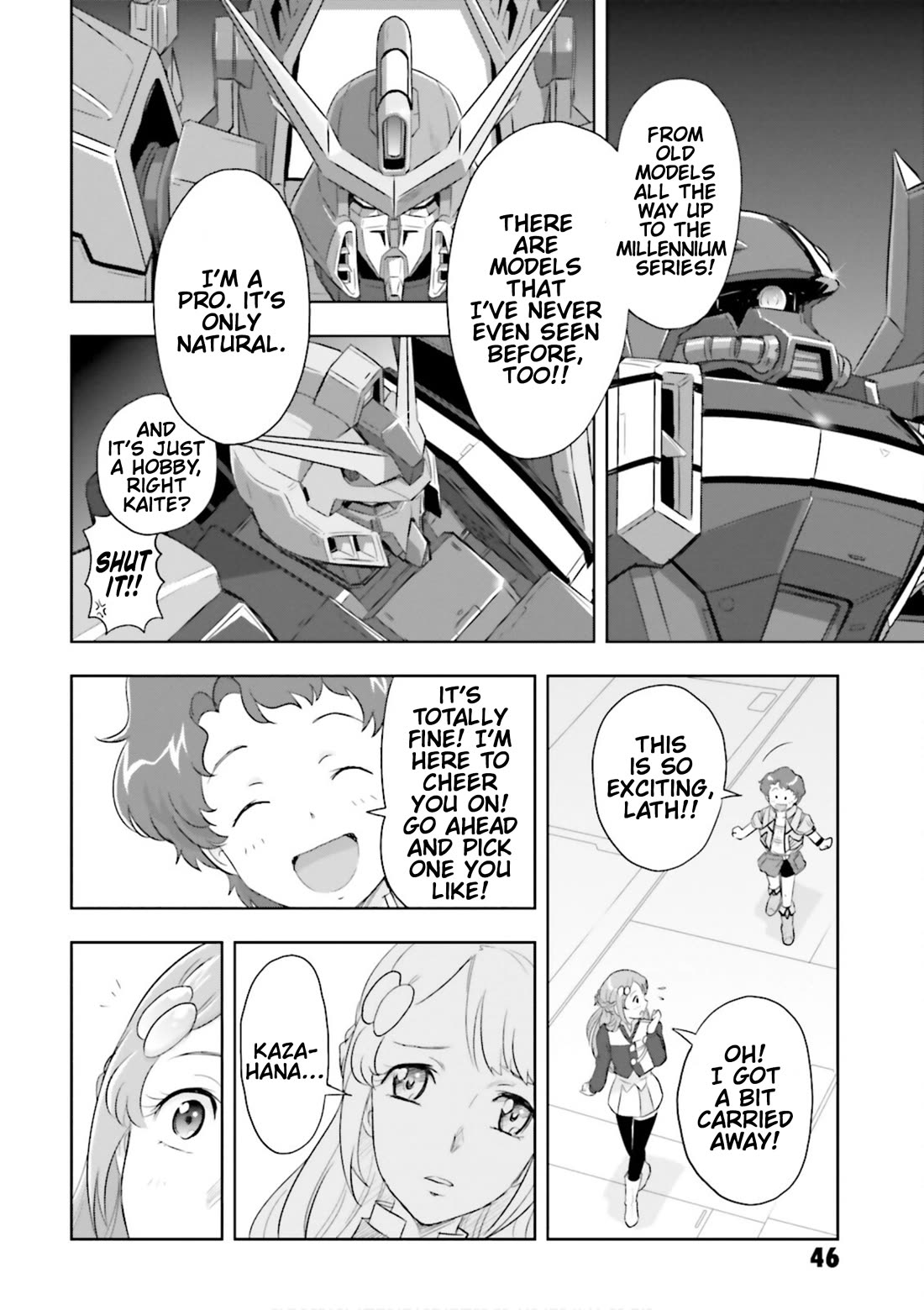 Gundam Seed Astray - Tenkuu no Seijo Chapter 7 page 10 - Chapter 7: Encounter 7: Pro Mobile Suit Pilot