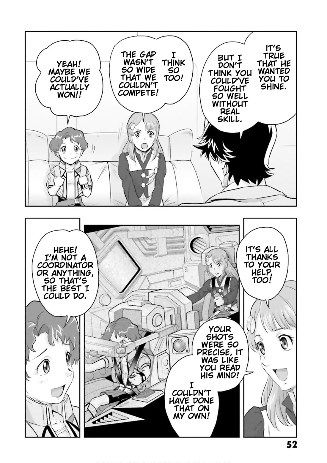 Gundam Seed Astray - Tenkuu no Seijo Chapter 7 page 15 - Chapter 7: Encounter 7: Pro Mobile Suit Pilot
