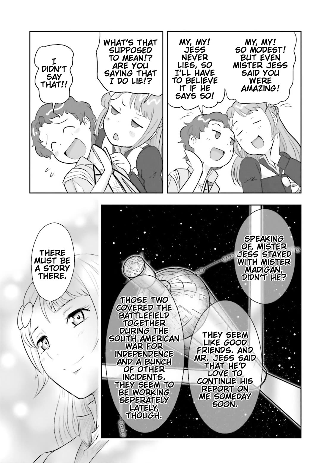 Gundam Seed Astray - Tenkuu no Seijo Chapter 7 page 16 - Chapter 7: Encounter 7: Pro Mobile Suit Pilot