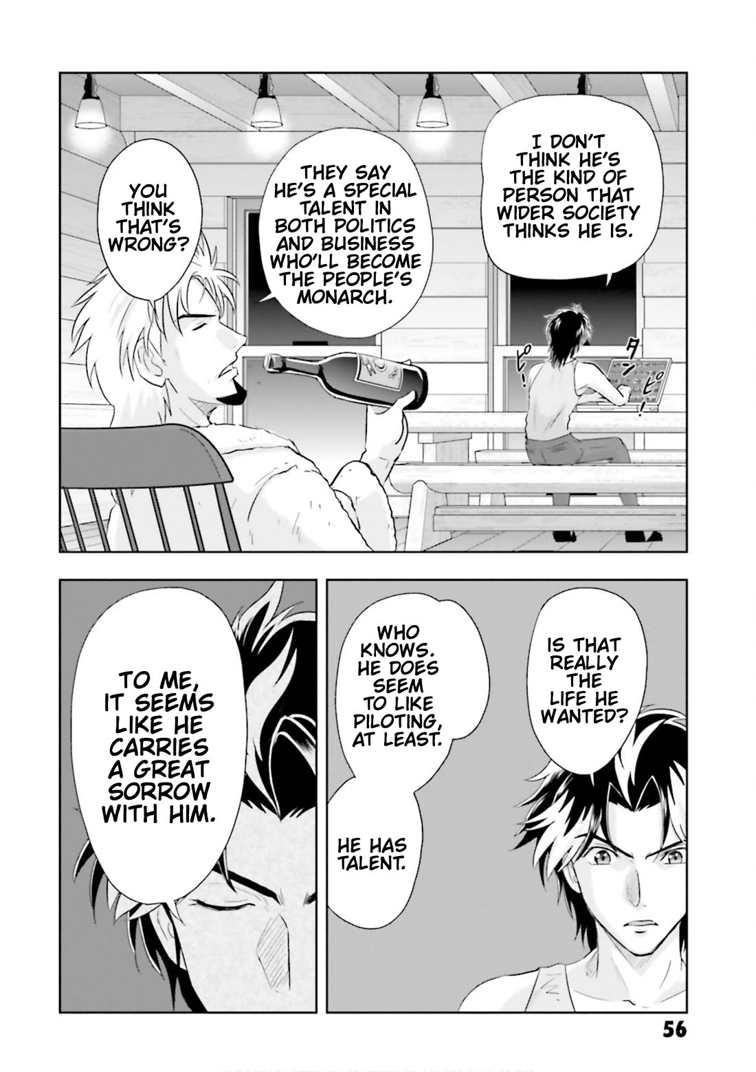 Gundam Seed Astray - Tenkuu no Seijo Chapter 7 page 19 - Chapter 7: Encounter 7: Pro Mobile Suit Pilot