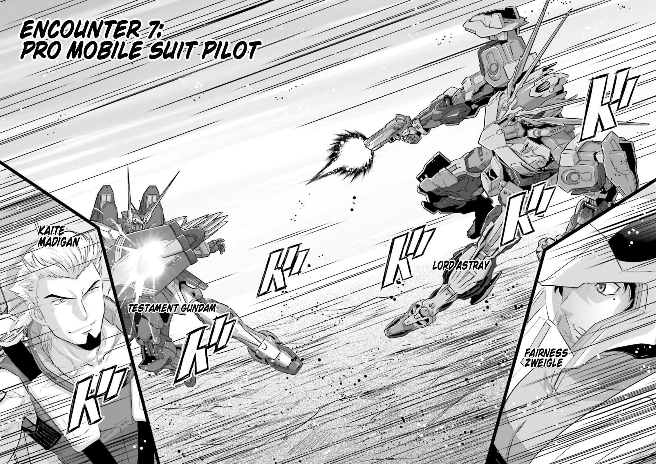 Gundam Seed Astray - Tenkuu no Seijo Chapter 7 page 2 - Chapter 7: Encounter 7: Pro Mobile Suit Pilot