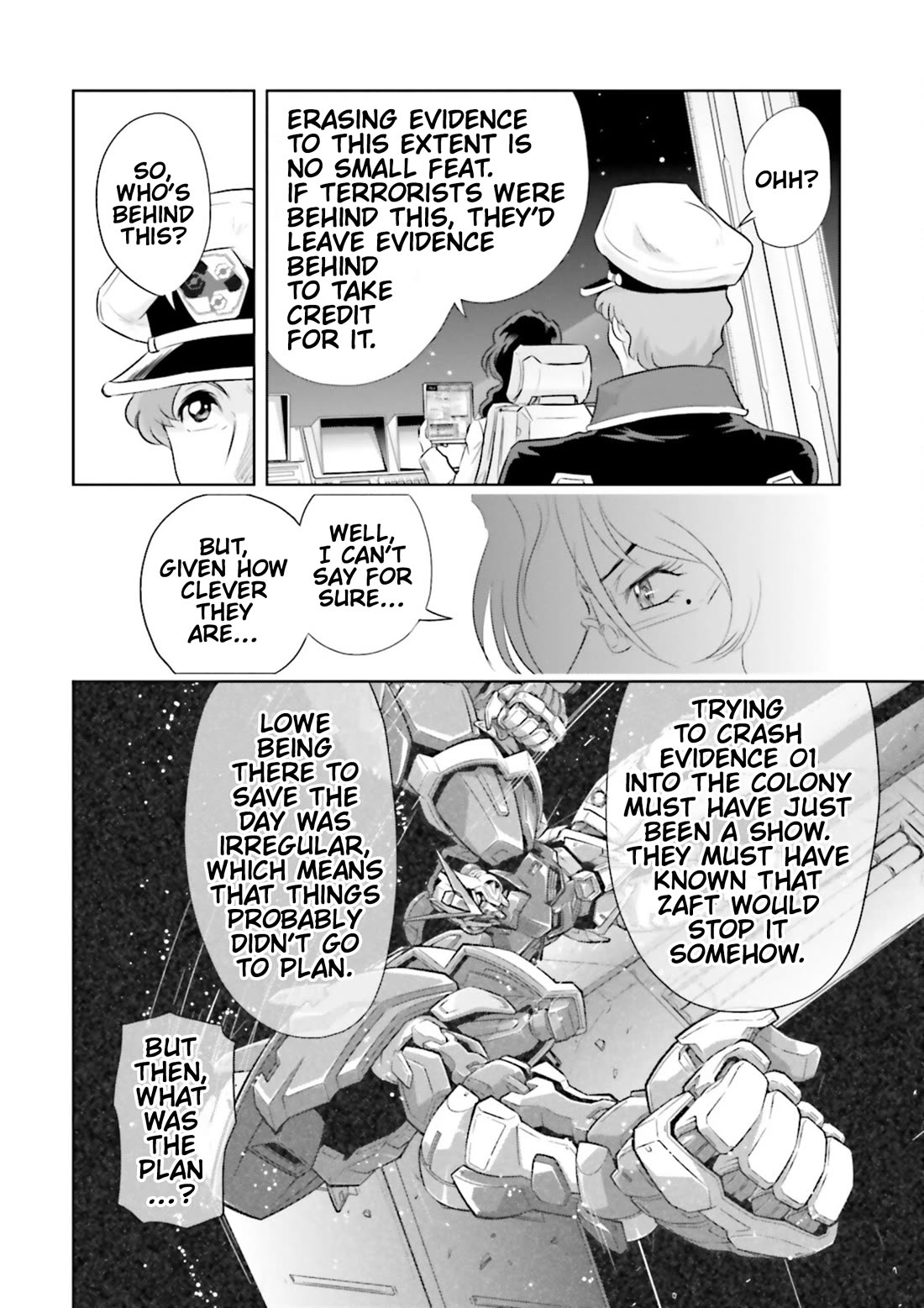 Gundam Seed Astray - Tenkuu no Seijo Chapter 7 page 23 - Chapter 7: Encounter 7: Pro Mobile Suit Pilot