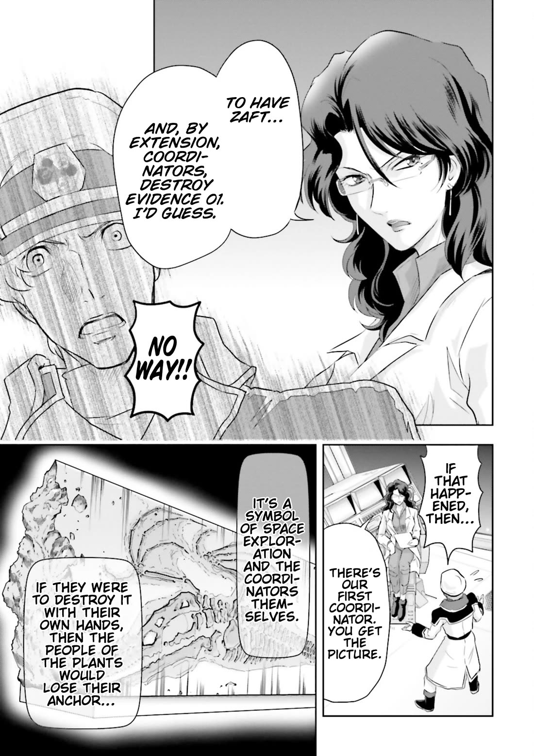 Gundam Seed Astray - Tenkuu no Seijo Chapter 7 page 24 - Chapter 7: Encounter 7: Pro Mobile Suit Pilot