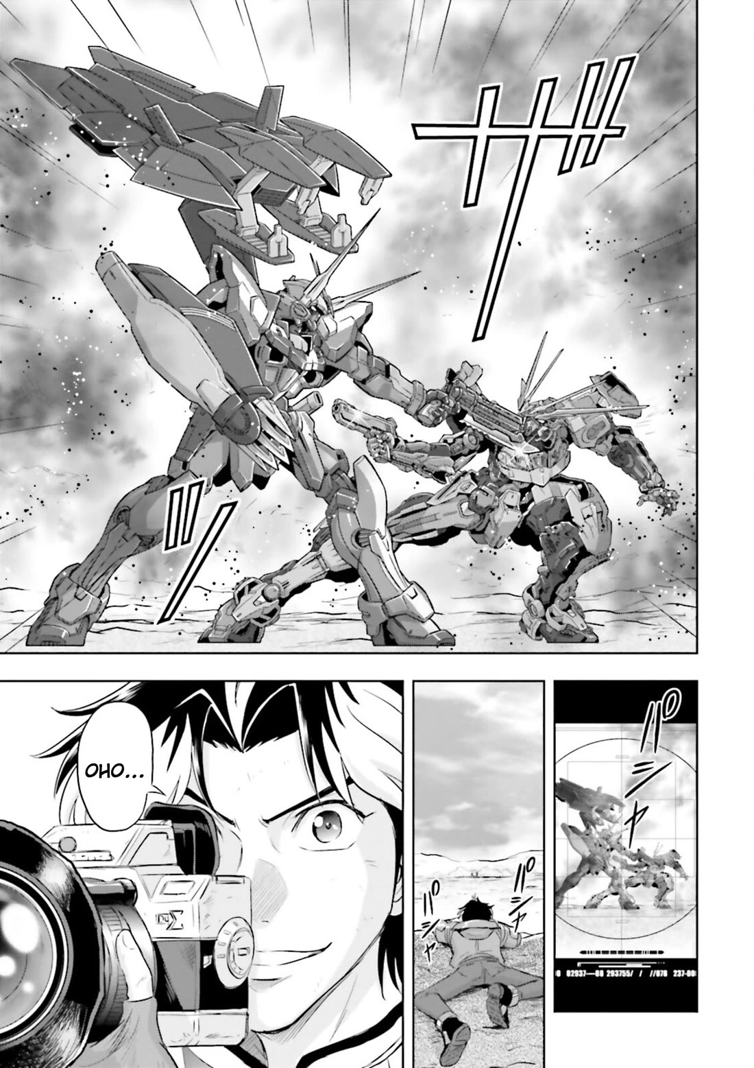 Gundam Seed Astray - Tenkuu no Seijo Chapter 7 page 4 - Chapter 7: Encounter 7: Pro Mobile Suit Pilot