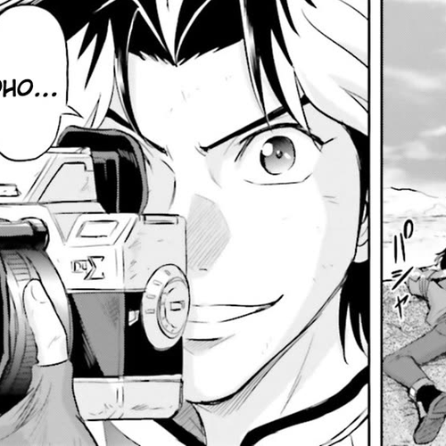 Gundam Seed Astray - Tenkuu no Seijo Chapter 7: Encounter 7: Pro Mobile Suit Pilot cover
