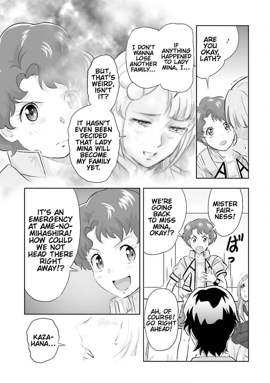 Gundam Seed Astray - Tenkuu no Seijo Chapter 8 page 26 - Chapter 8: Encounter 8: The Fall of Ame-no-MIhashira