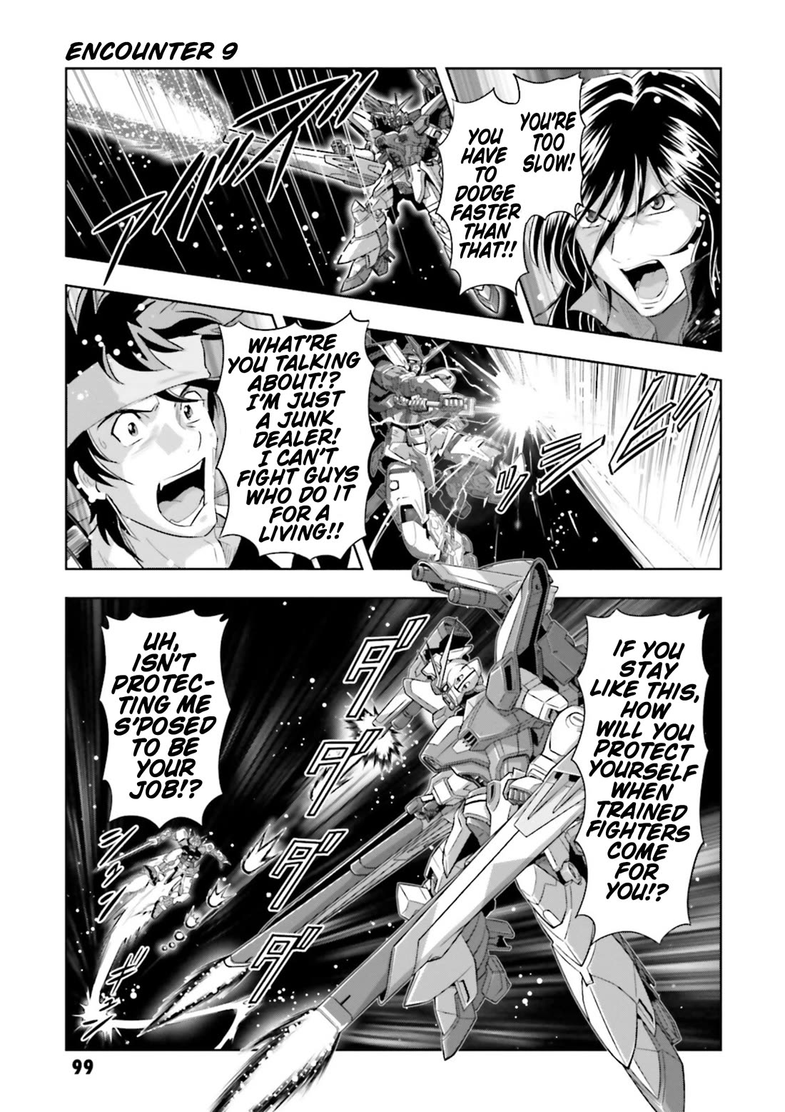 Gundam Seed Astray - Tenkuu no Seijo Chapter 9 page 1 - Chapter 9: Encounter 9: To Reclaim W.W.K.