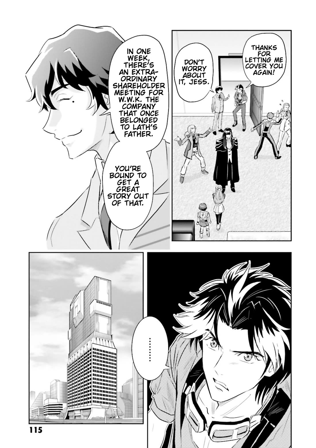 Gundam Seed Astray - Tenkuu no Seijo Chapter 9 page 15 - Chapter 9: Encounter 9: To Reclaim W.W.K.