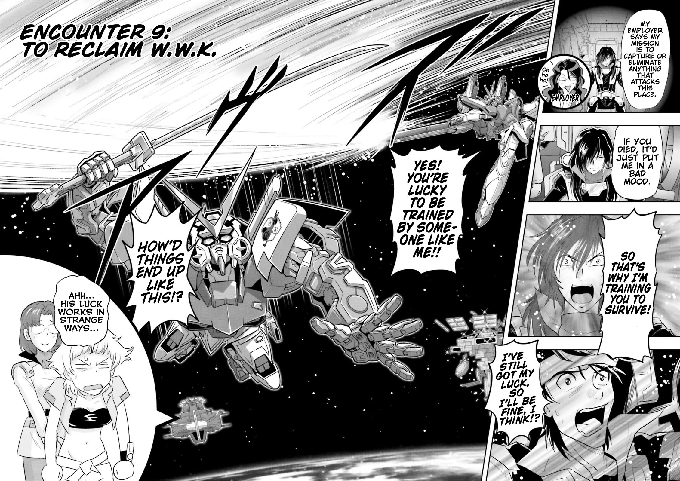 Gundam Seed Astray - Tenkuu no Seijo Chapter 9 page 2 - Chapter 9: Encounter 9: To Reclaim W.W.K.