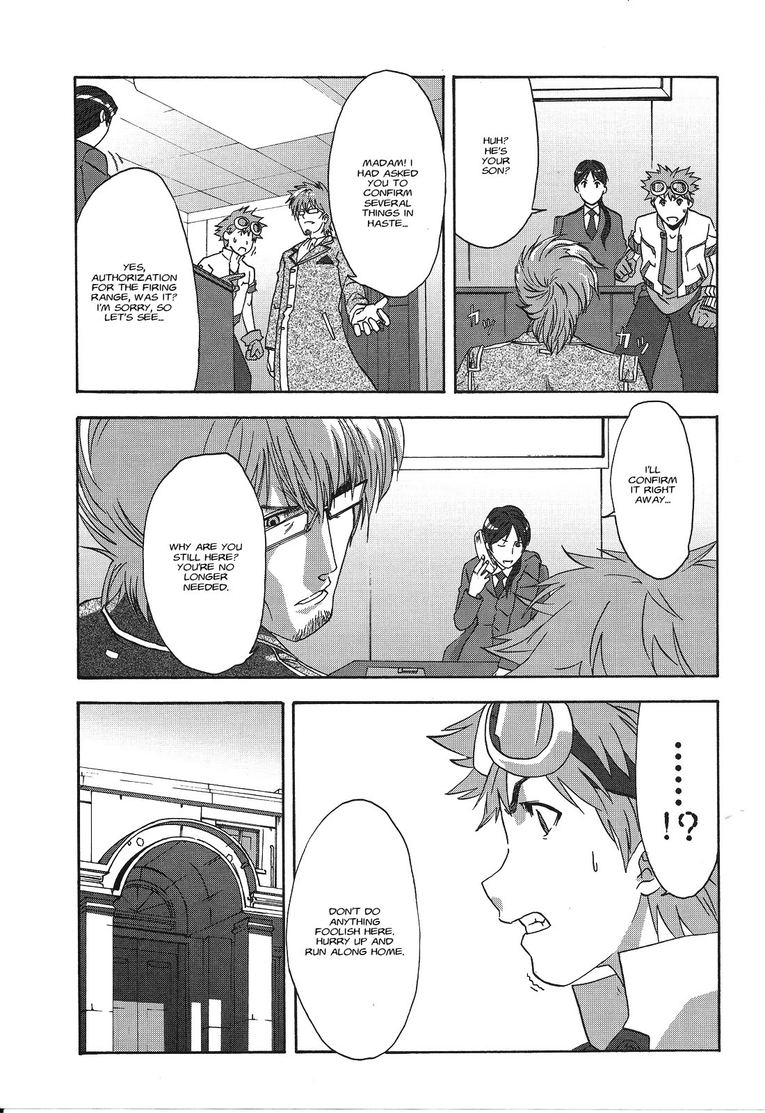 Gundam X: Under The Moonlight Chapter 11 page 19 - Chapter 11: Is That What You’d Say to a Parent?