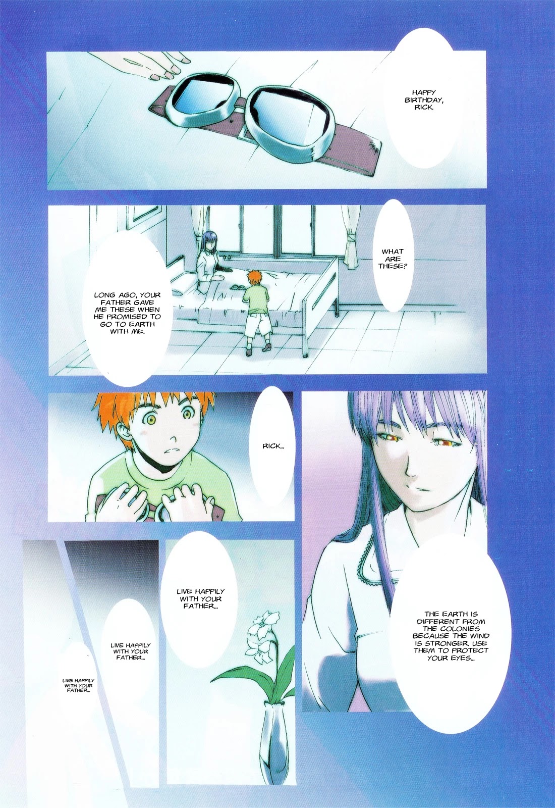 Gundam X: Under The Moonlight Chapter 11 page 8 - Chapter 11: Is That What You’d Say to a Parent?