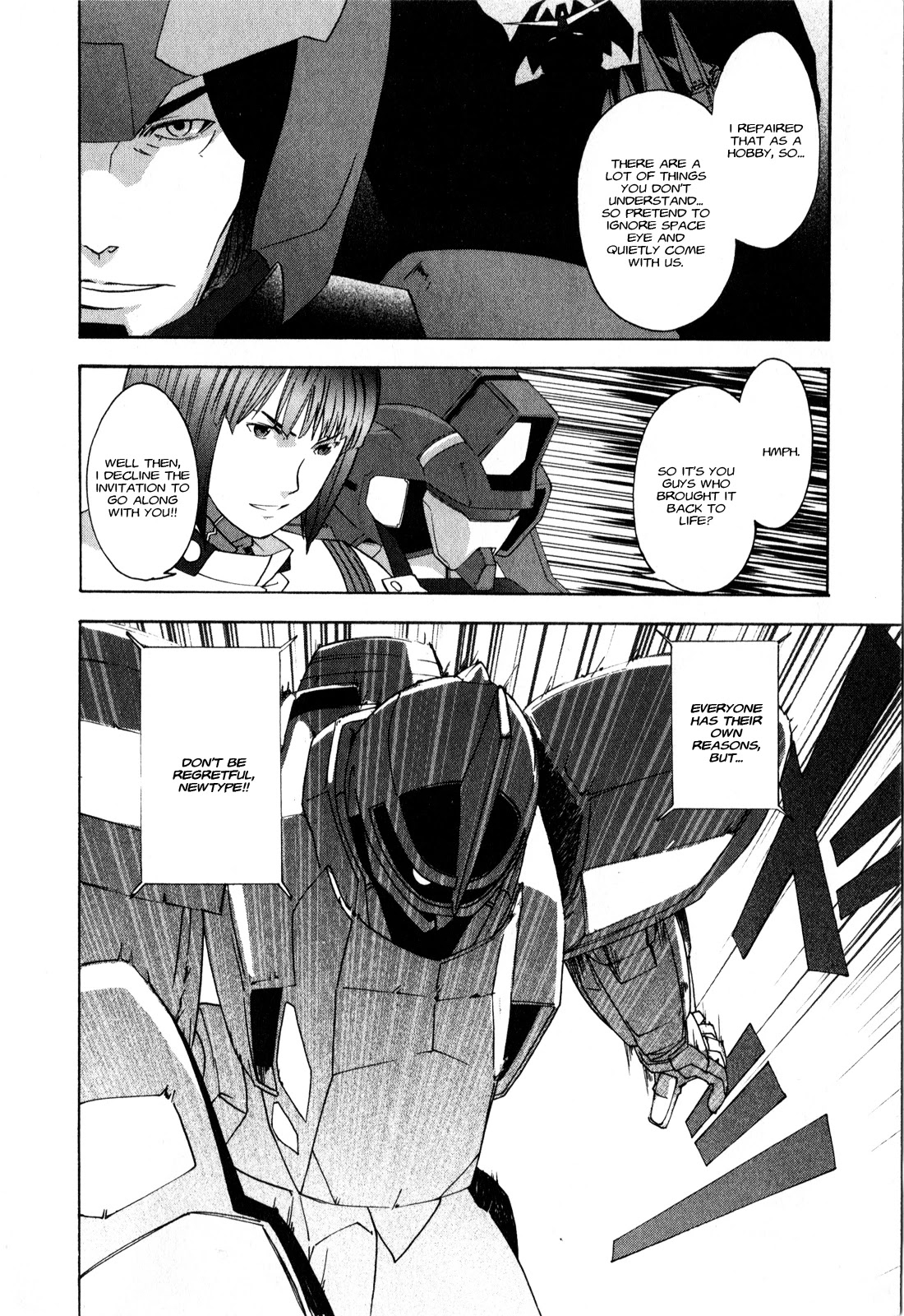 Gundam X: Under The Moonlight Chapter 13 page 29 - Chapter 13: Don’t be Regretful, Newtype