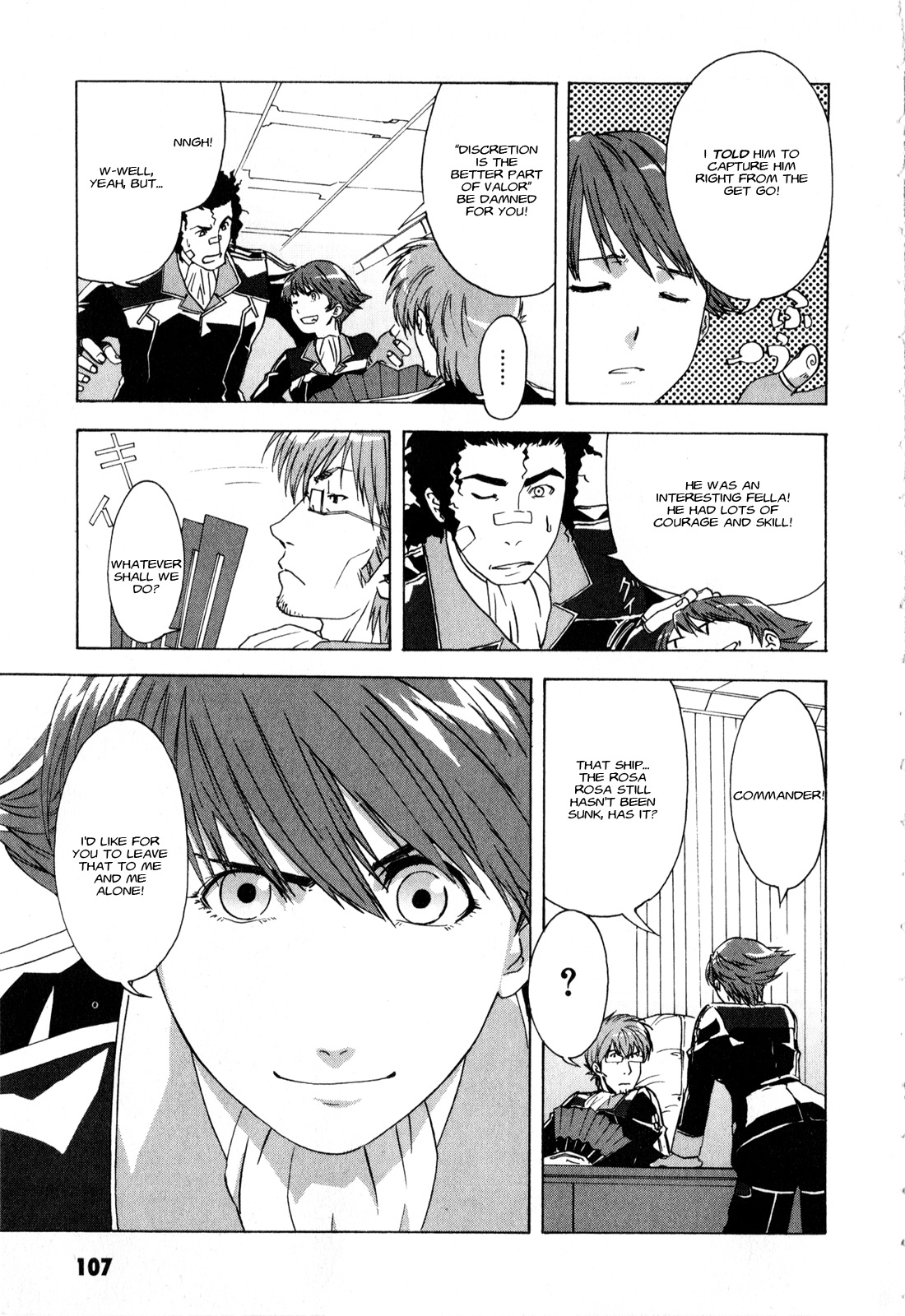 Gundam X: Under The Moonlight Chapter 14 page 11 - Chapter 14 : Rosa is Surely Alive!!