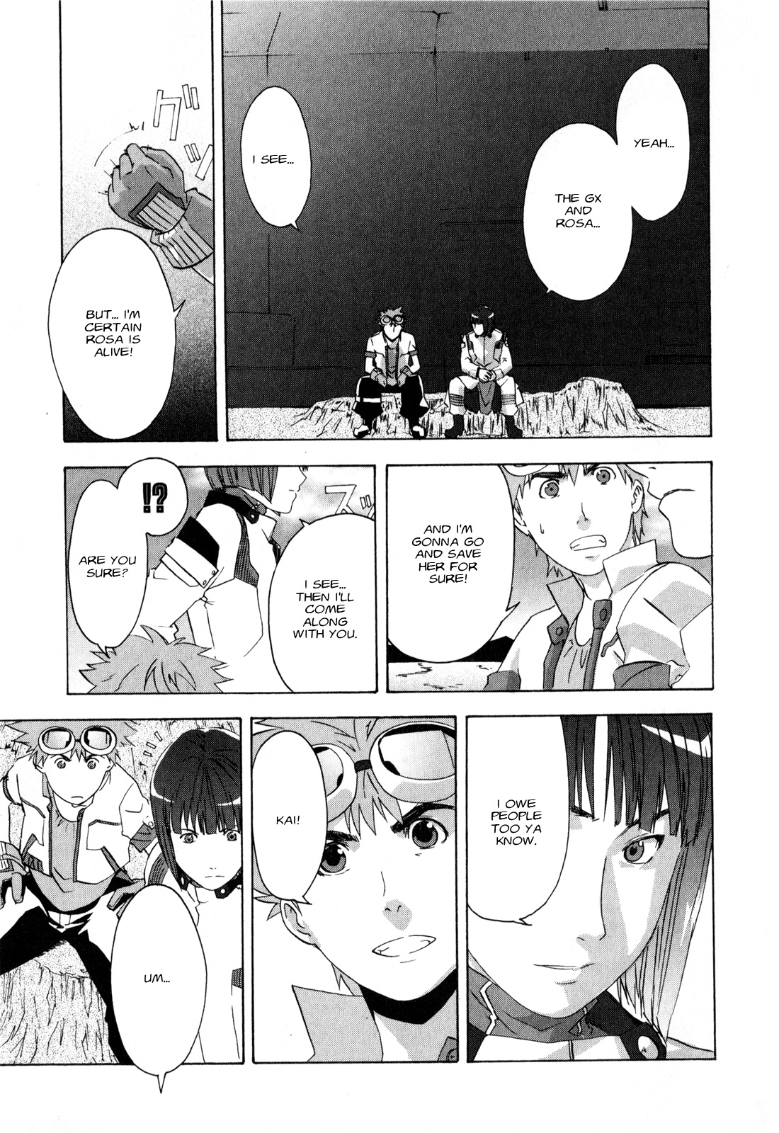 Gundam X: Under The Moonlight Chapter 14 page 15 - Chapter 14 : Rosa is Surely Alive!!