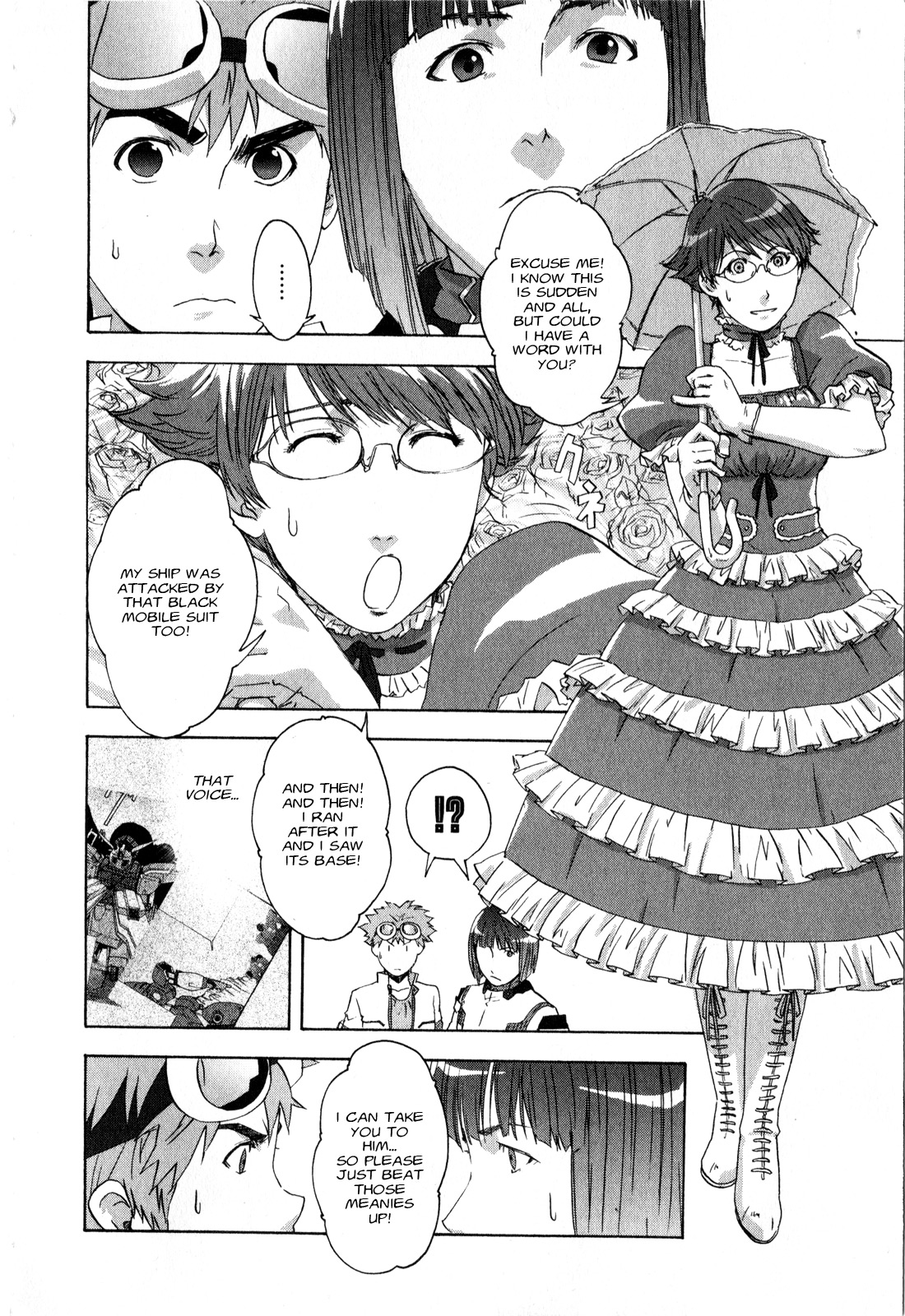 Gundam X: Under The Moonlight Chapter 14 page 16 - Chapter 14 : Rosa is Surely Alive!!