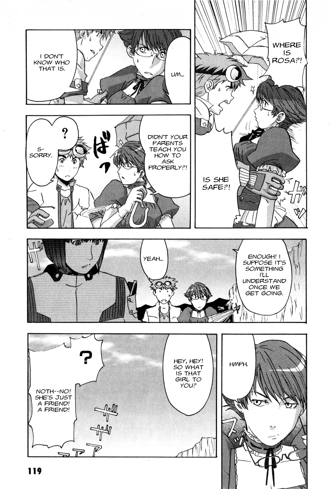 Gundam X: Under The Moonlight Chapter 14 page 23 - Chapter 14 : Rosa is Surely Alive!!