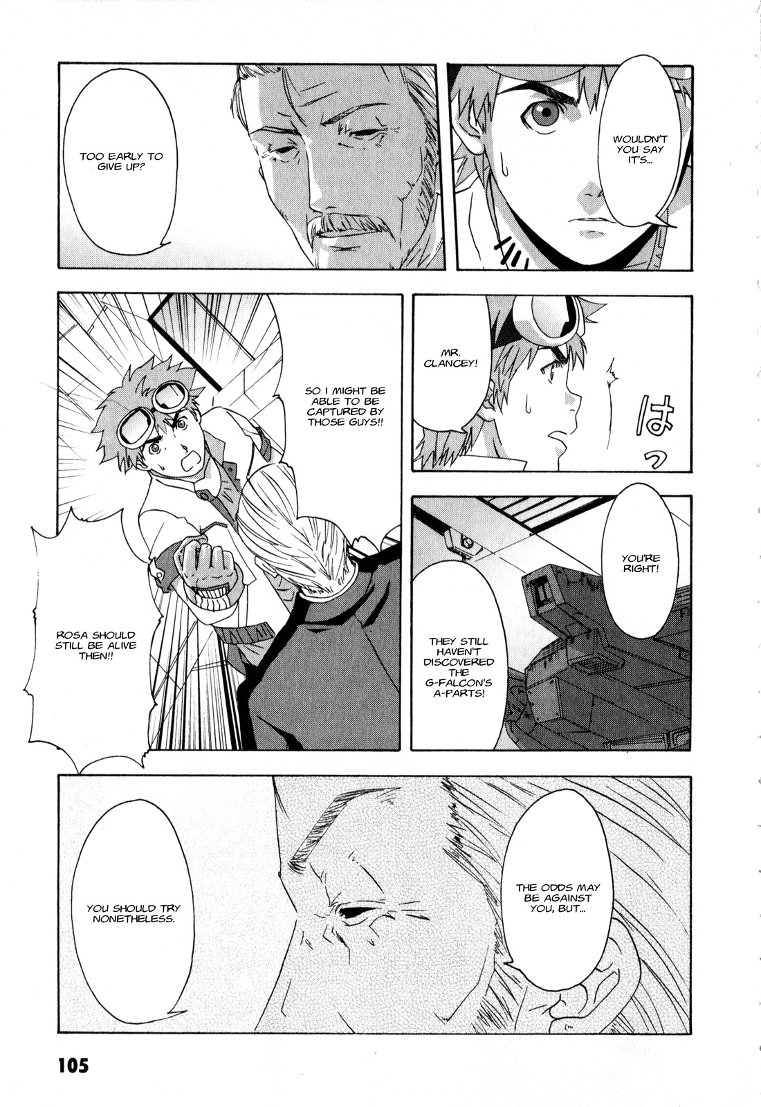 Gundam X: Under The Moonlight Chapter 14 page 9 - Chapter 14 : Rosa is Surely Alive!!