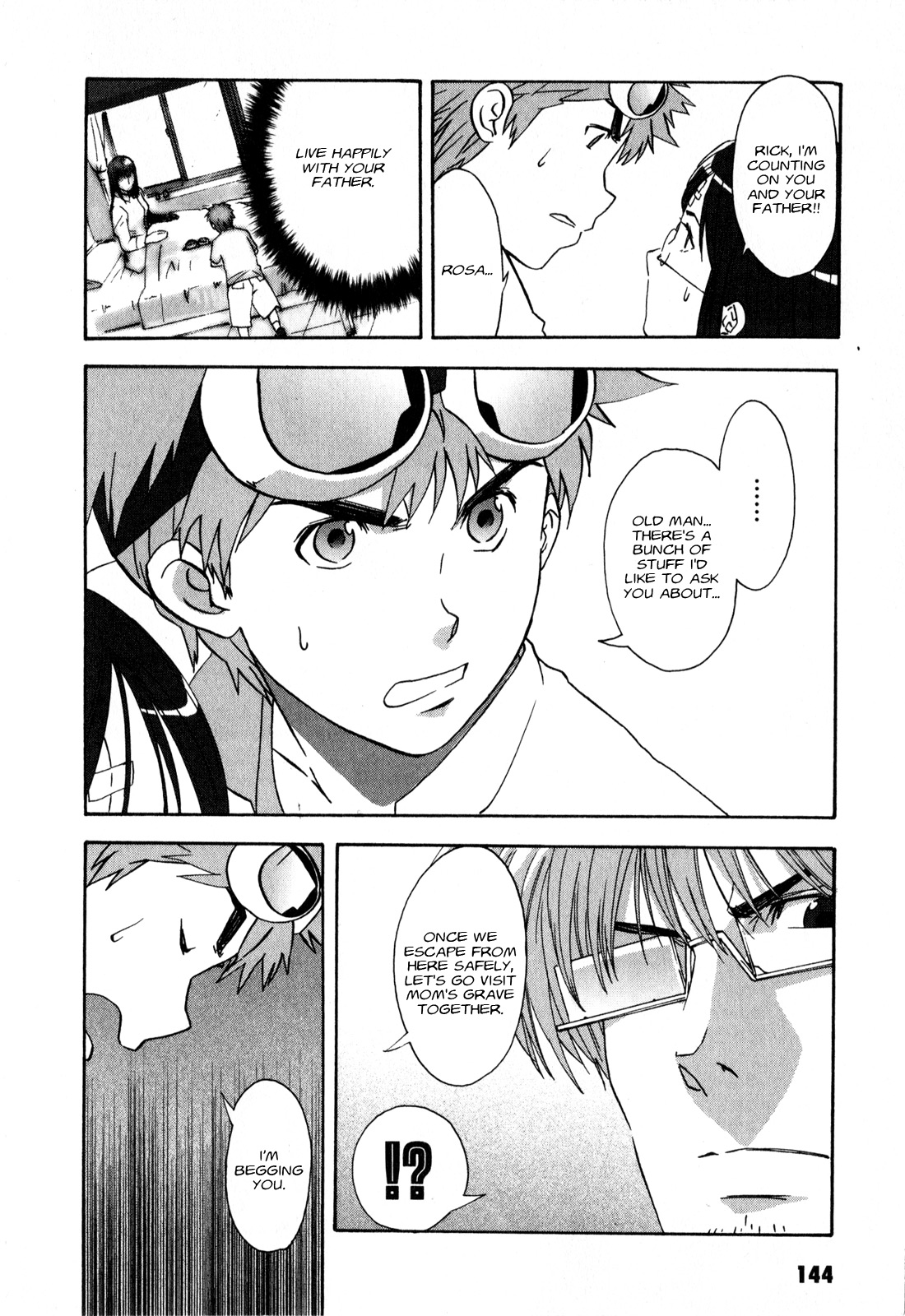 Gundam X: Under The Moonlight Chapter 15 page 16 - Chapter 15 : Live On… Promise that You'll Come Back and Save me Again