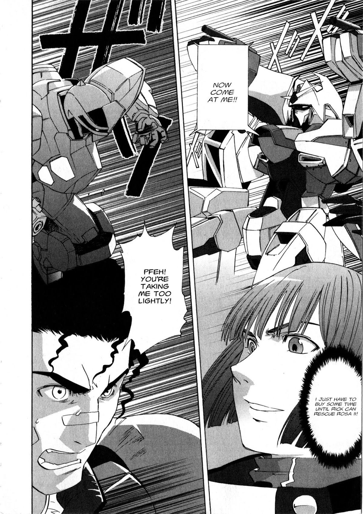Gundam X: Under The Moonlight Chapter 15 page 2 - Chapter 15 : Live On… Promise that You'll Come Back and Save me Again