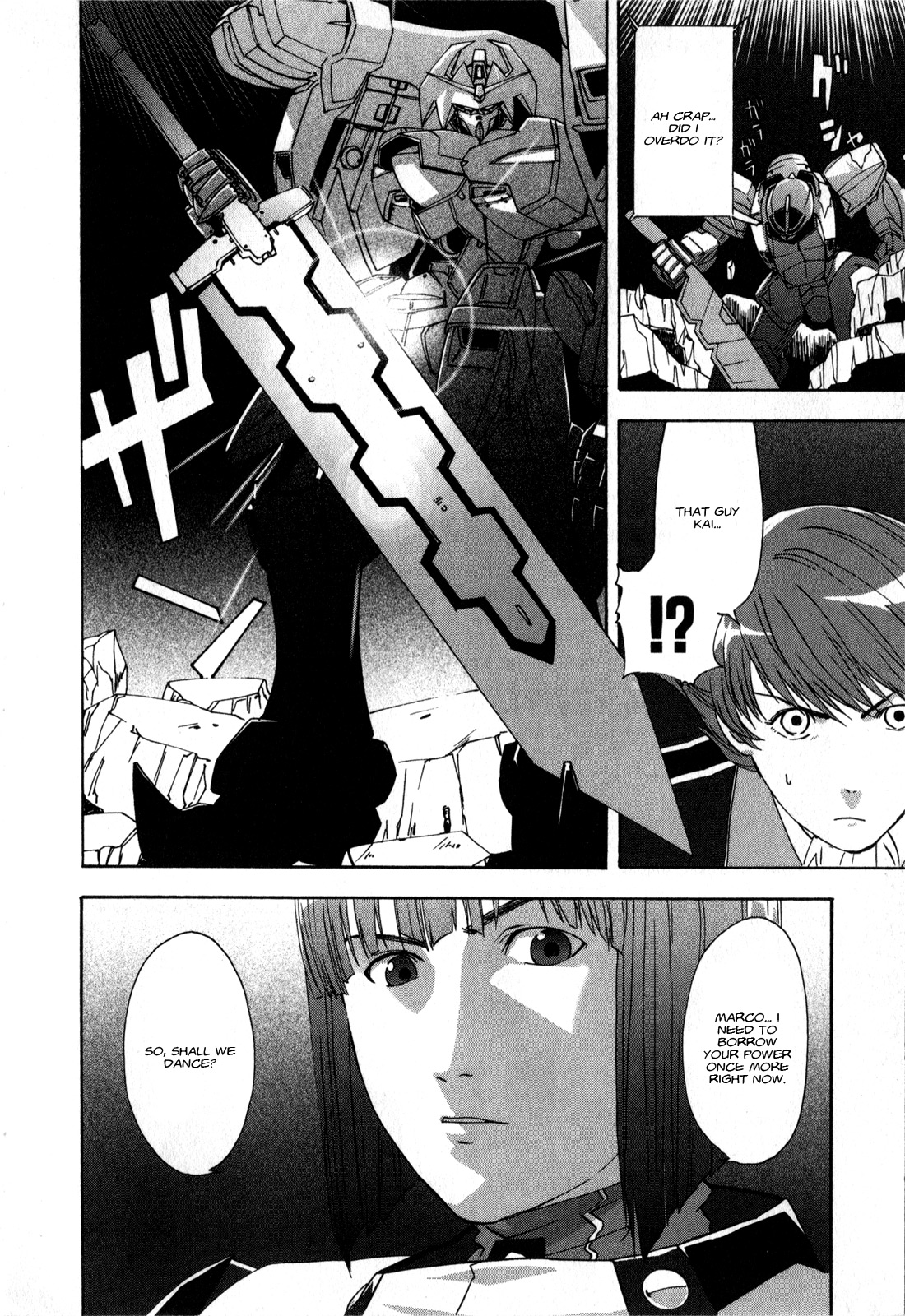 Gundam X: Under The Moonlight Chapter 15 page 24 - Chapter 15 : Live On… Promise that You'll Come Back and Save me Again
