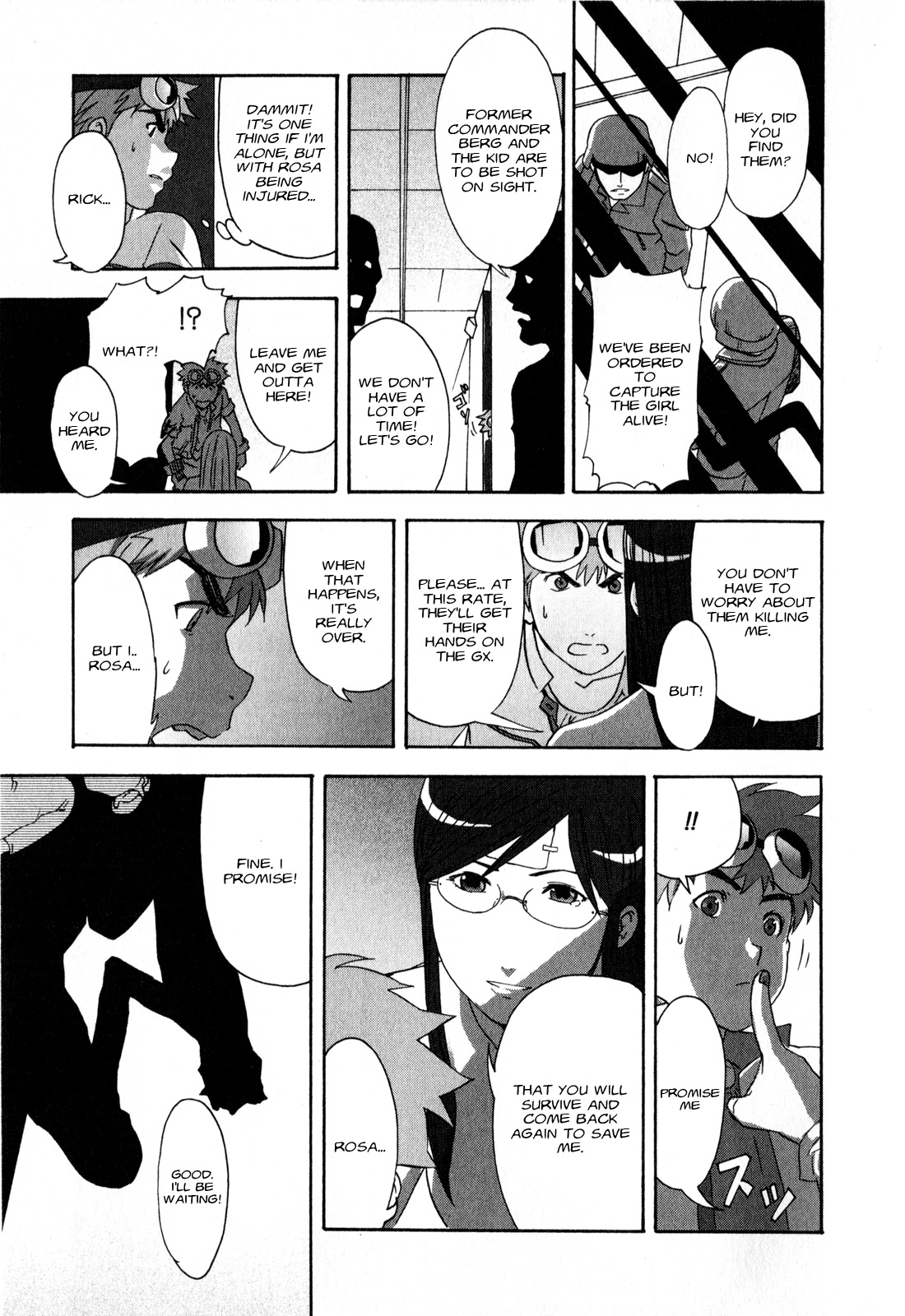 Gundam X: Under The Moonlight Chapter 15 page 25 - Chapter 15 : Live On… Promise that You'll Come Back and Save me Again