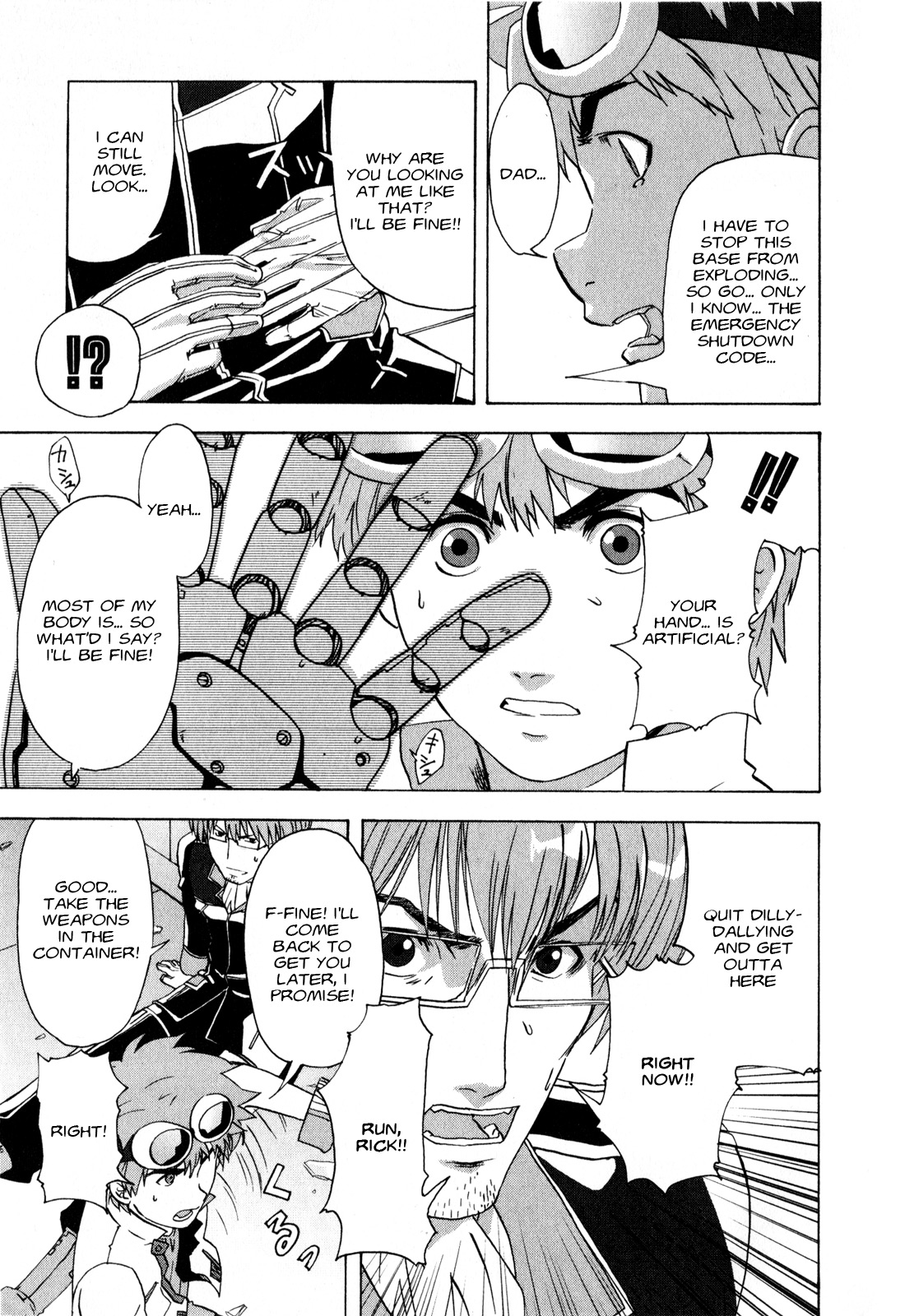 Gundam X: Under The Moonlight Chapter 16 page 21 - Chapter 16 : Live On… Rick!!