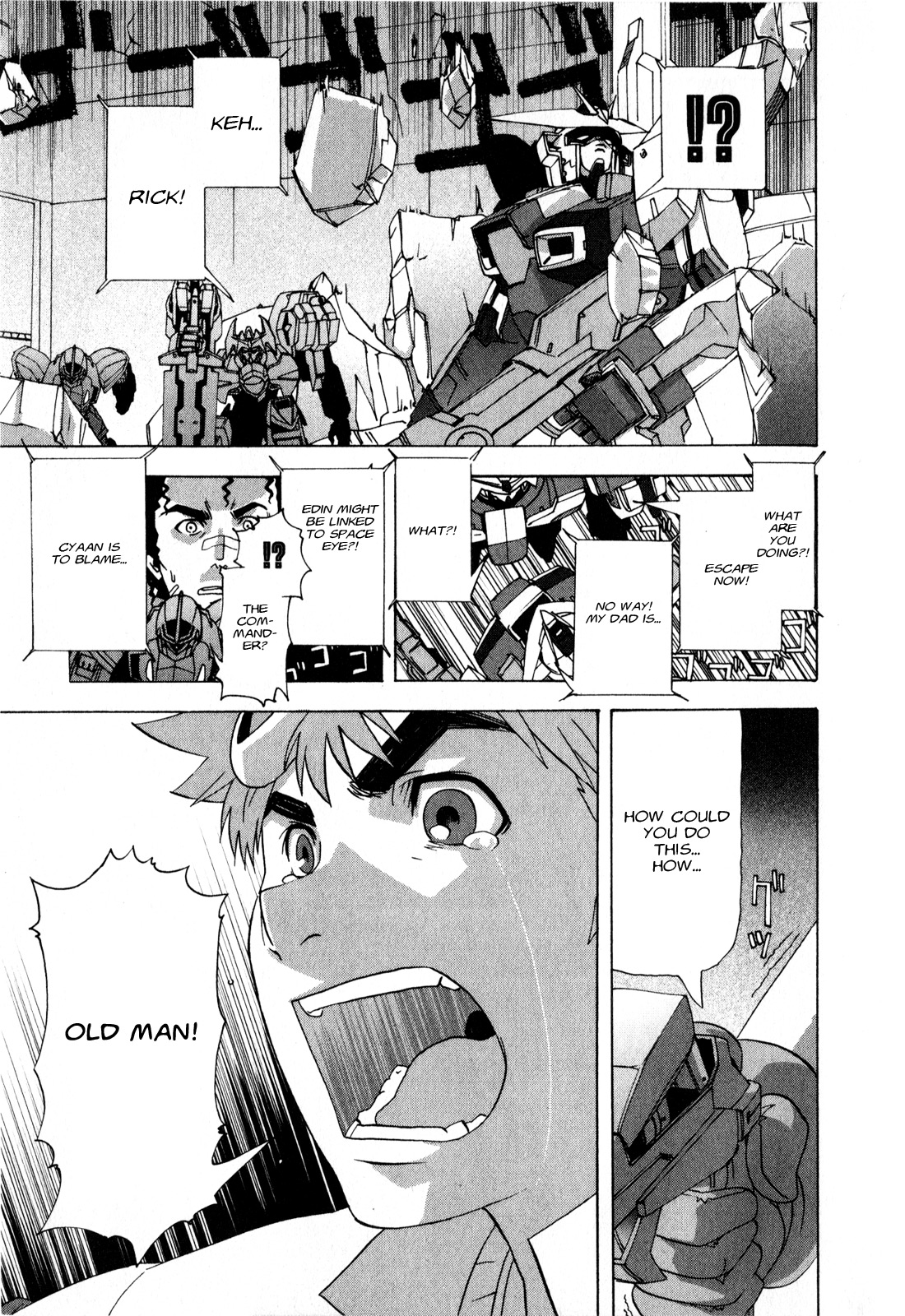 Gundam X: Under The Moonlight Chapter 16 page 29 - Chapter 16 : Live On… Rick!!
