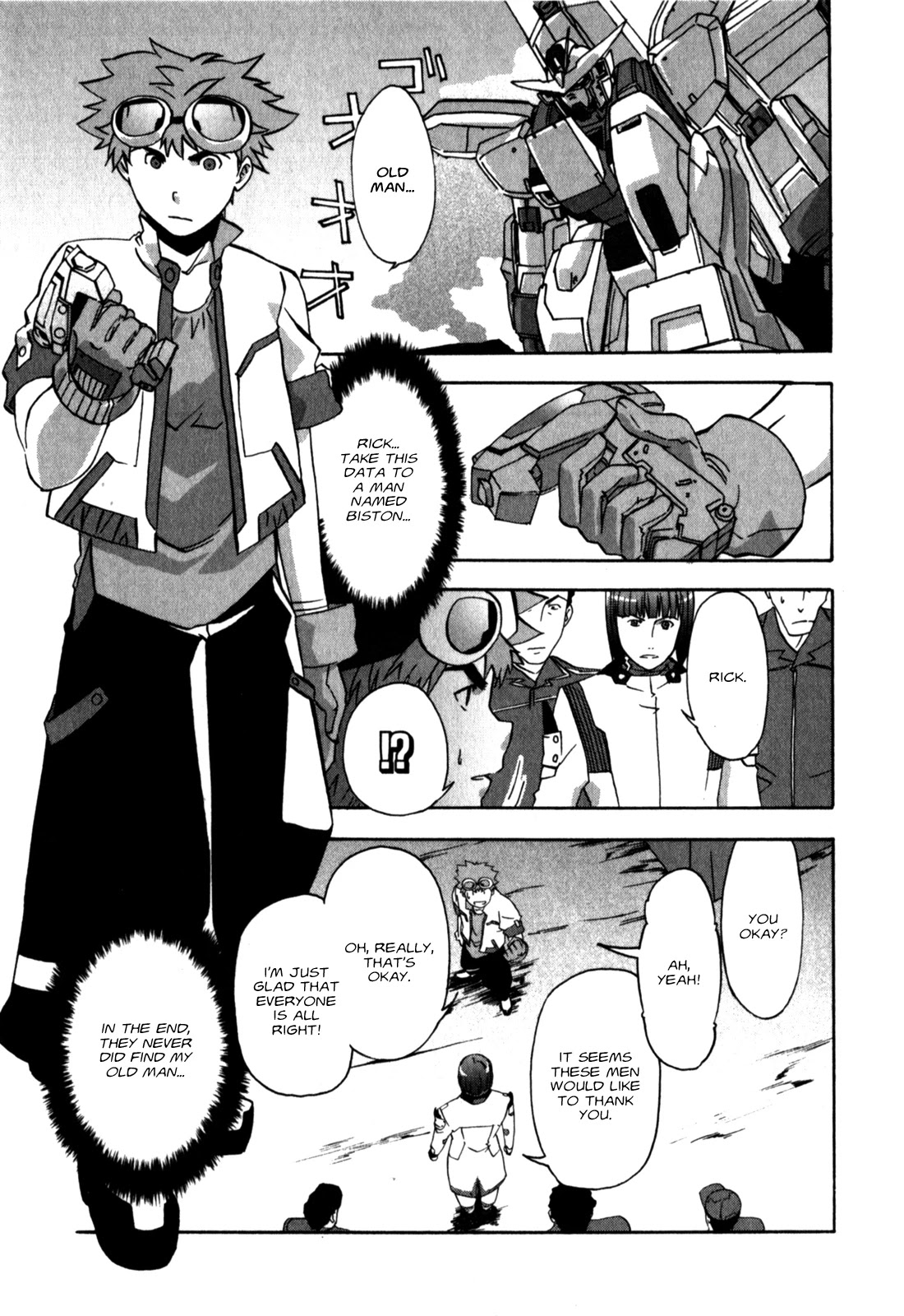 Gundam X: Under The Moonlight Chapter 17 page 13 - Chapter 17: it's better to forget miserable memories