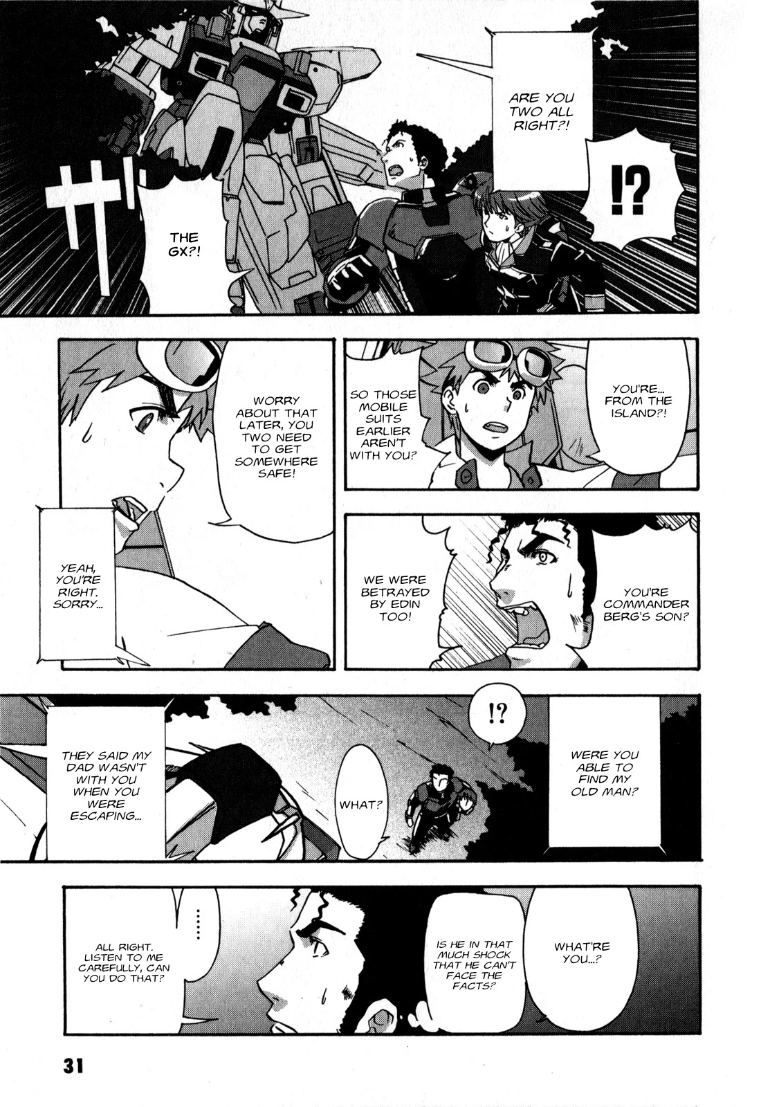 Gundam X: Under The Moonlight Chapter 17 page 31 - Chapter 17: it's better to forget miserable memories