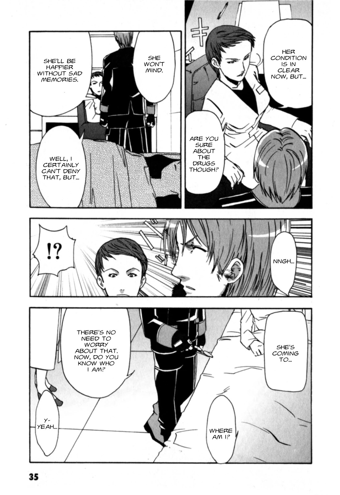 Gundam X: Under The Moonlight Chapter 17 page 35 - Chapter 17: it's better to forget miserable memories