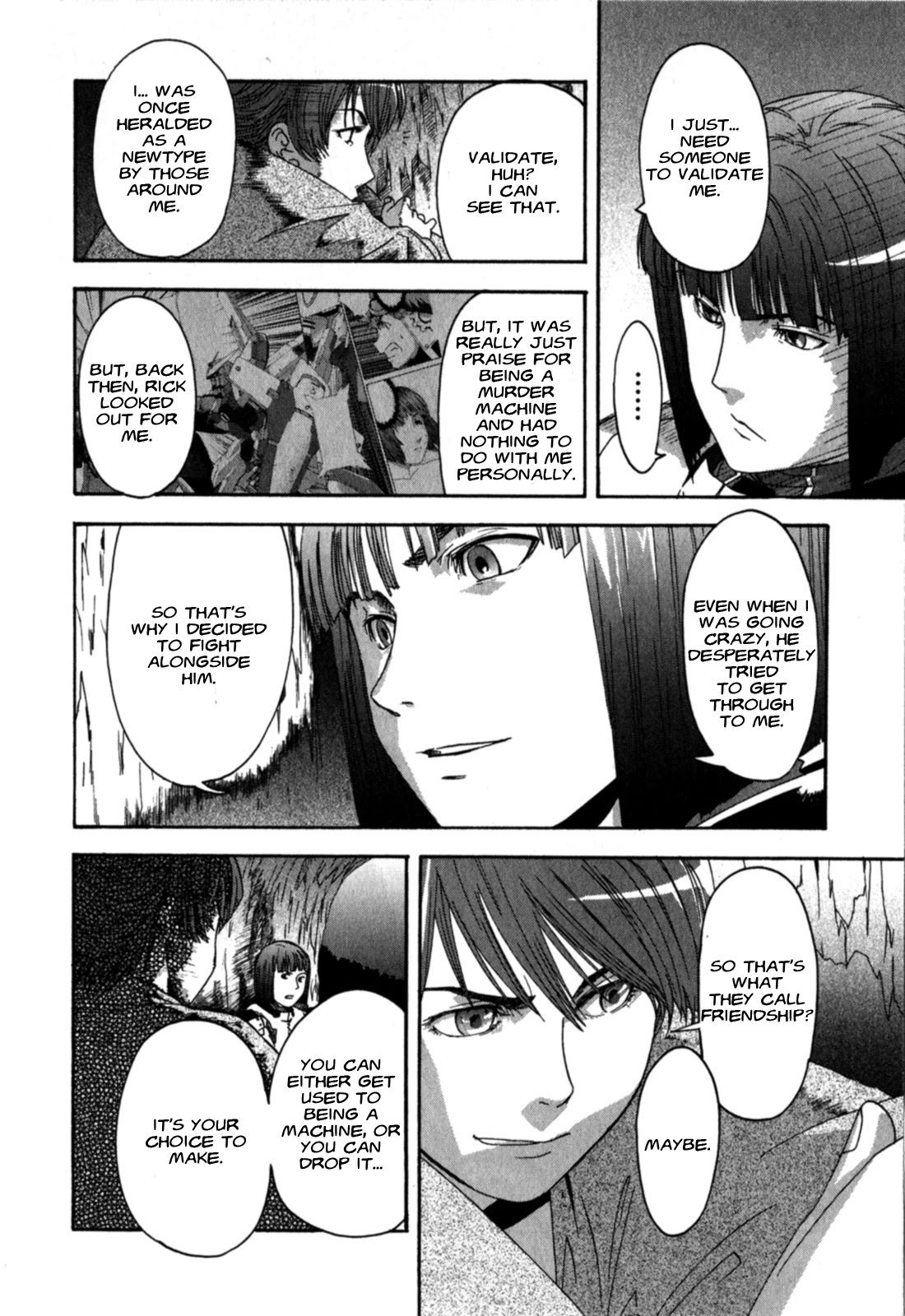Gundam X: Under The Moonlight Chapter 19 page 14 - Chapter 19: That's what's called Friendship?