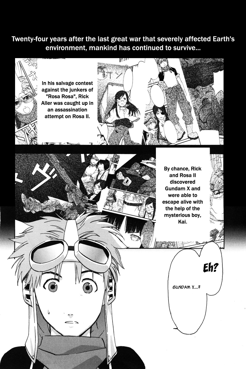 Gundam X: Under The Moonlight Chapter 2.2 page 2 - Chapter 2 v2 : The War is Still…