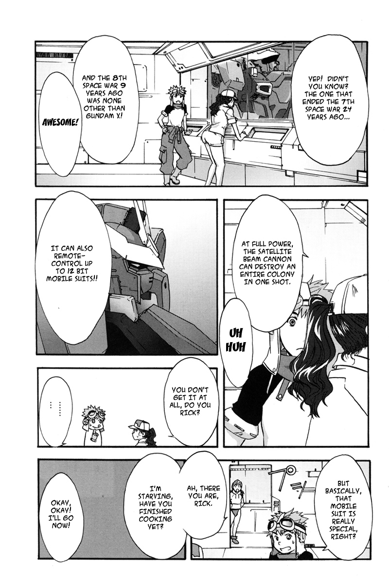 Gundam X: Under The Moonlight Chapter 2.2 page 3 - Chapter 2 v2 : The War is Still…