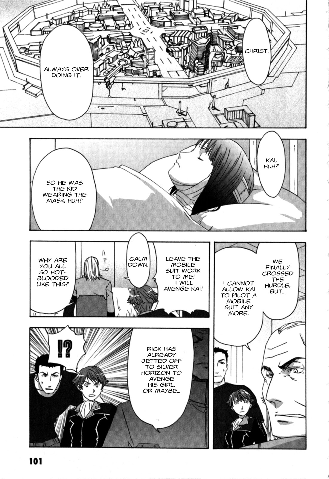 Gundam X: Under The Moonlight Chapter 20 page 5 - Chapter 20: Named the "Big Satellite Cannon"