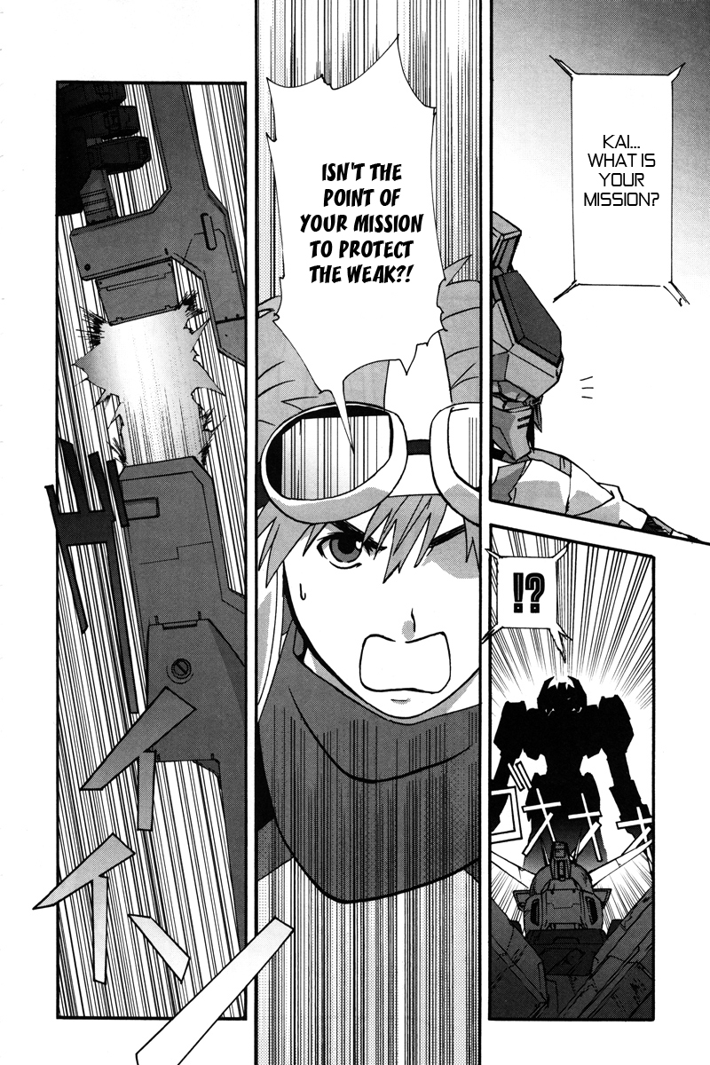 Gundam X: Under The Moonlight Chapter 3.2 page 21 - Chapter 3 v2 : Fight on, Rosa II!!
