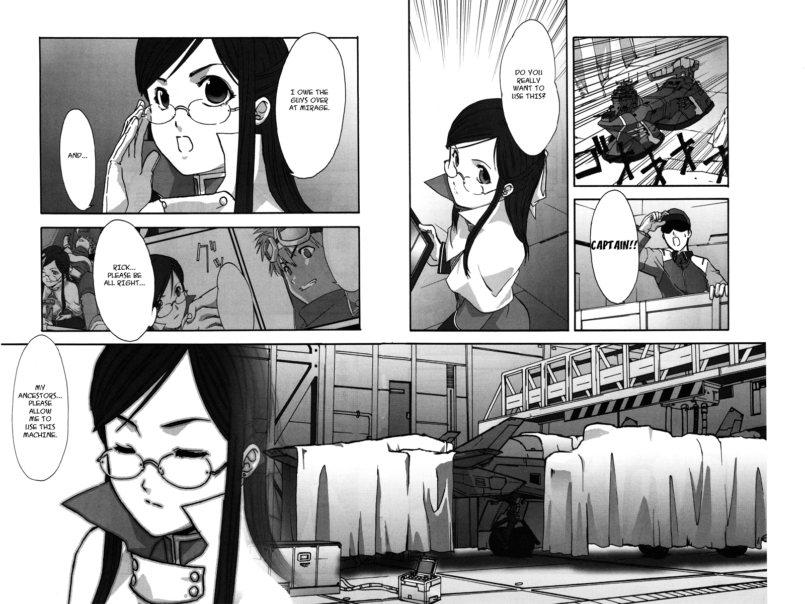 Gundam X: Under The Moonlight Chapter 3.2 page 4 - Chapter 3 v2 : Fight on, Rosa II!!