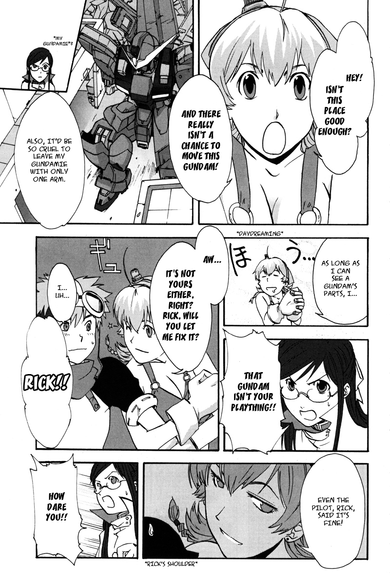 Gundam X: Under The Moonlight Chapter 5.2 page 6 - Chapter 5 v2 : White Gundam