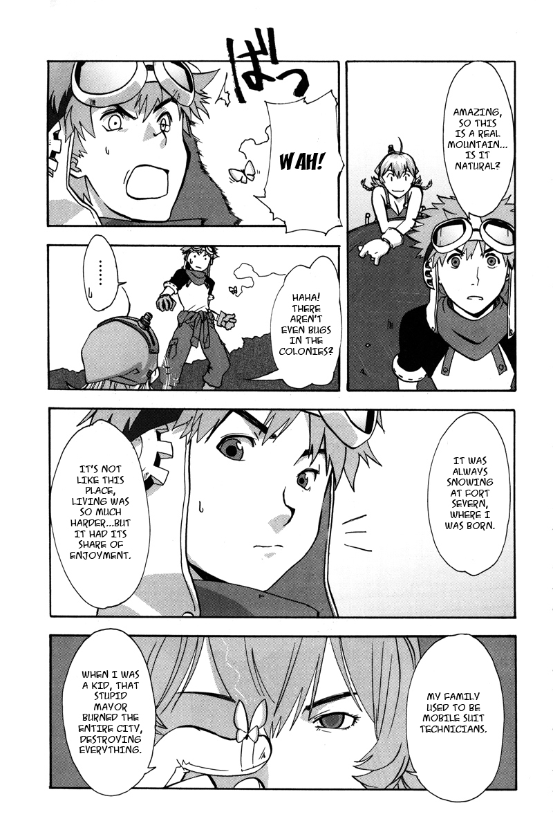 Gundam X: Under The Moonlight Chapter 5.2 page 8 - Chapter 5 v2 : White Gundam