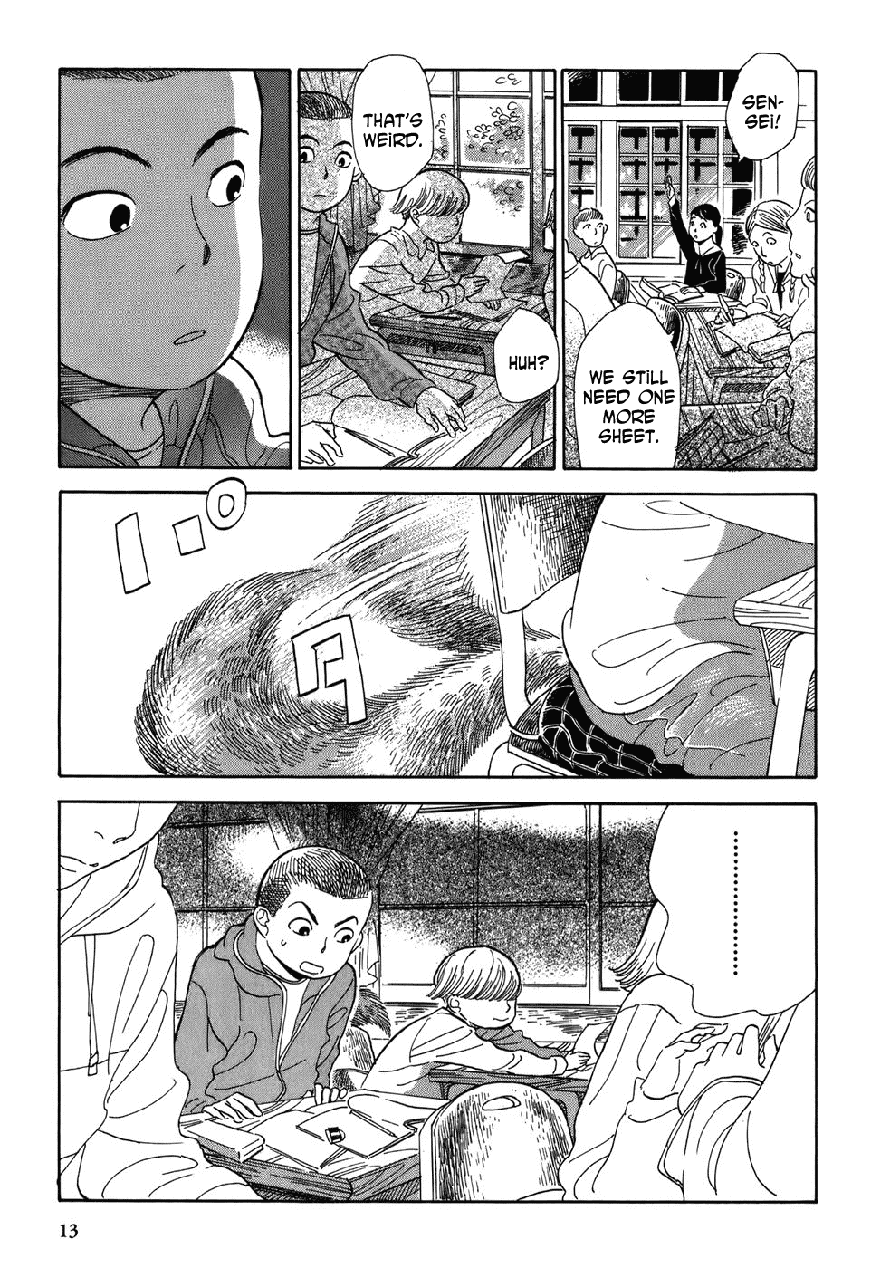 Gunjou Gakusha Chapter 1 page 14 - Chapter 1: Window to the Spirit World