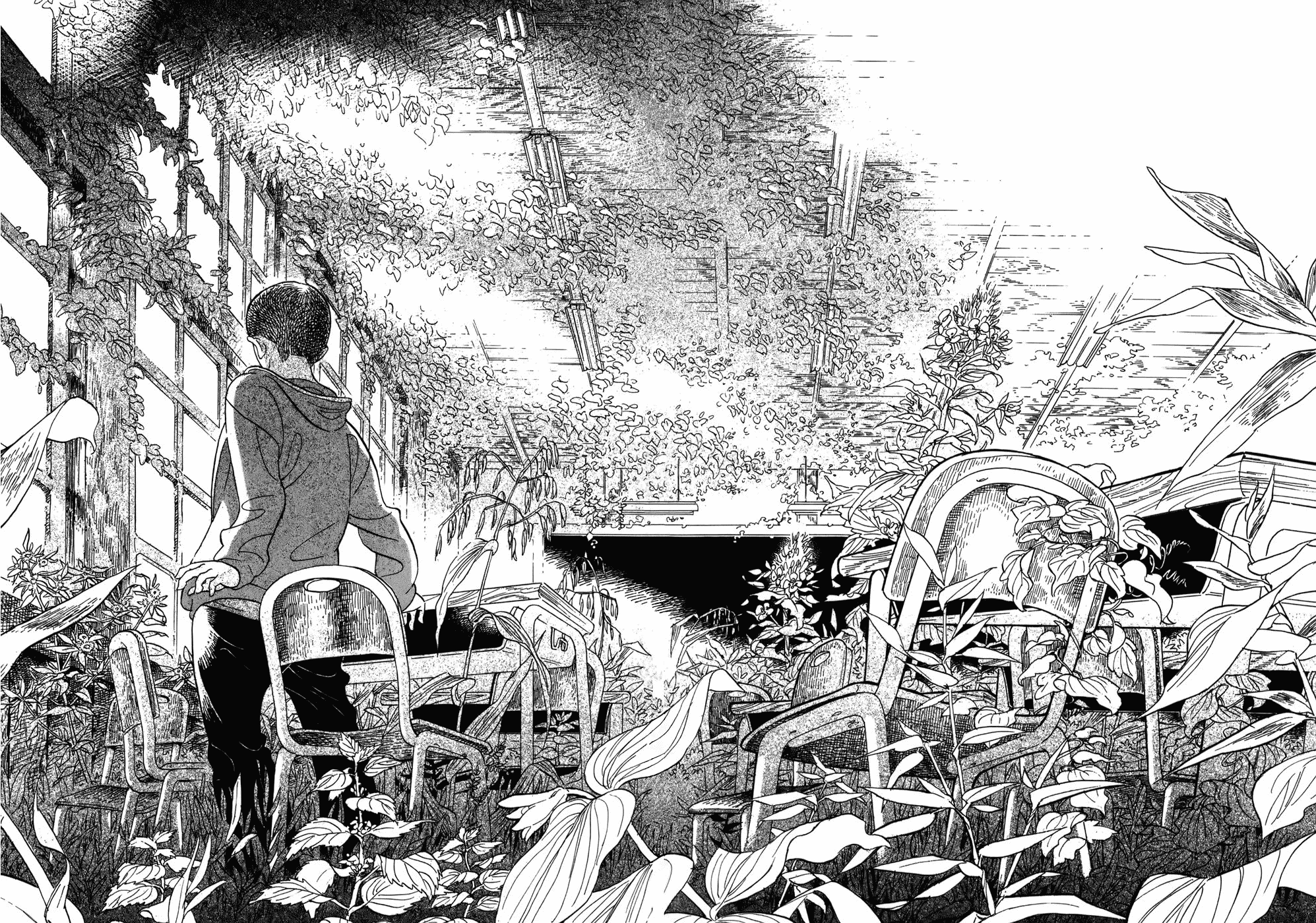 Gunjou Gakusha Chapter 1 page 21 - Chapter 1: Window to the Spirit World