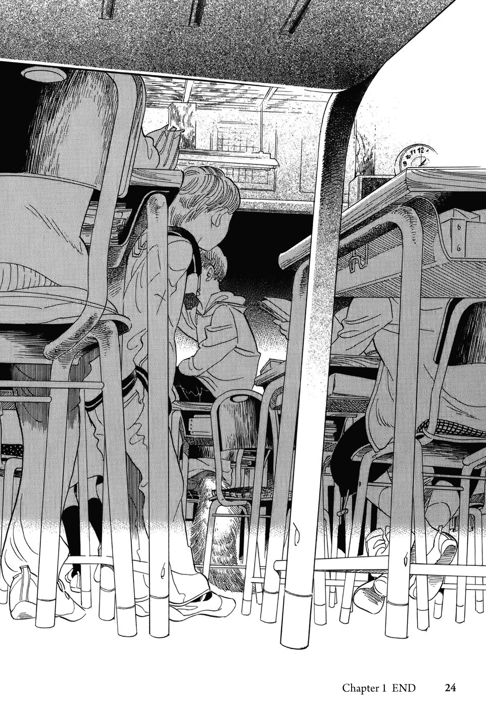 Gunjou Gakusha Chapter 1 page 24 - Chapter 1: Window to the Spirit World