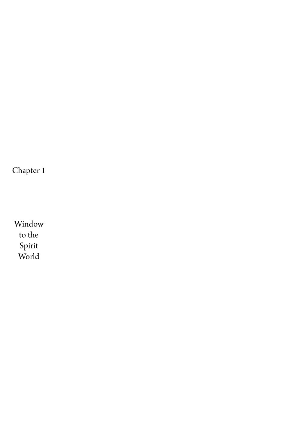 Gunjou Gakusha Chapter 1 page 9 - Chapter 1: Window to the Spirit World